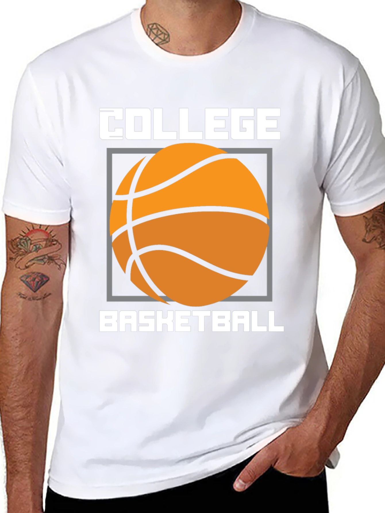 College Basketball Graphic Tee