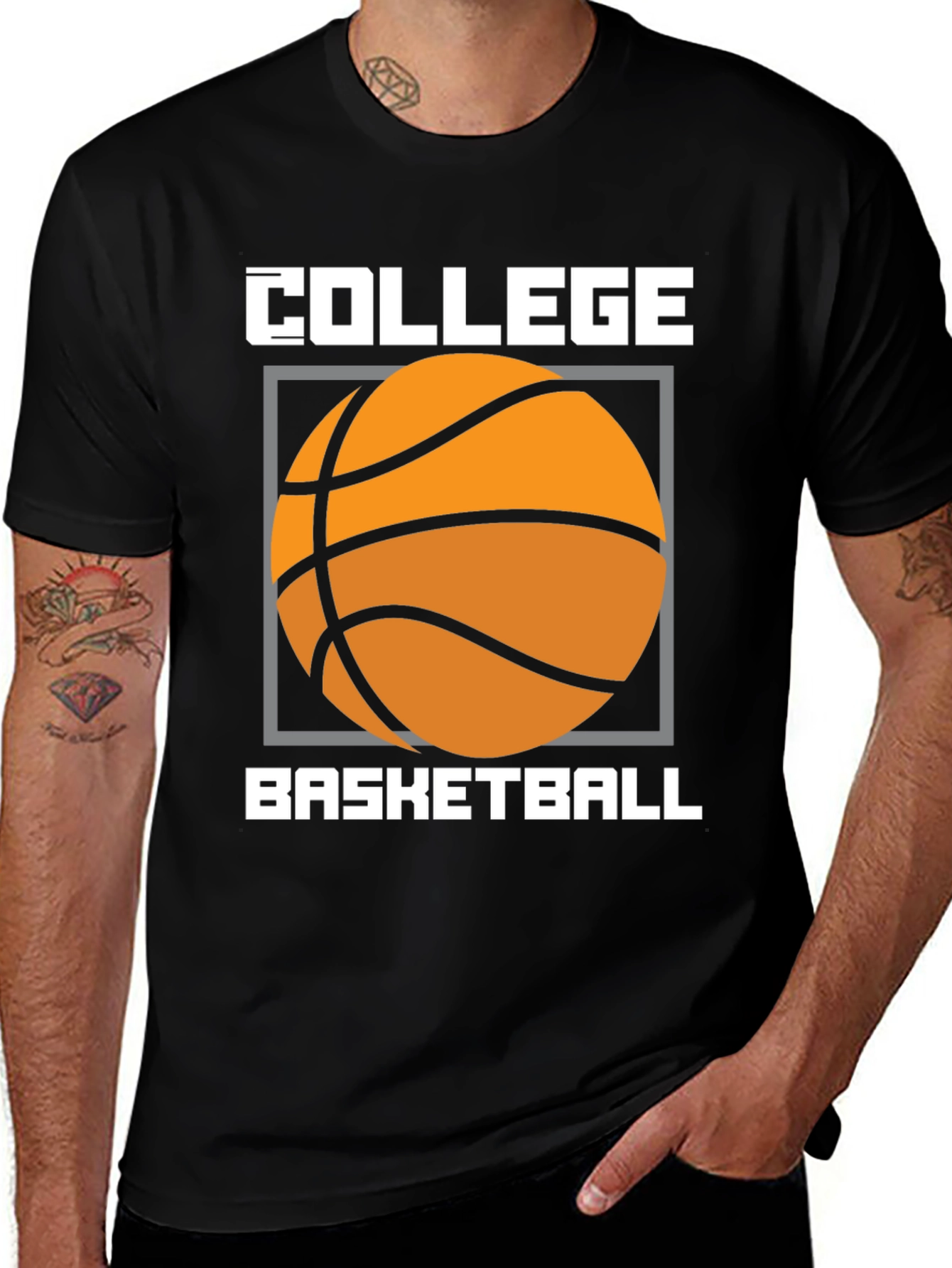 College Basketball Graphic Tee