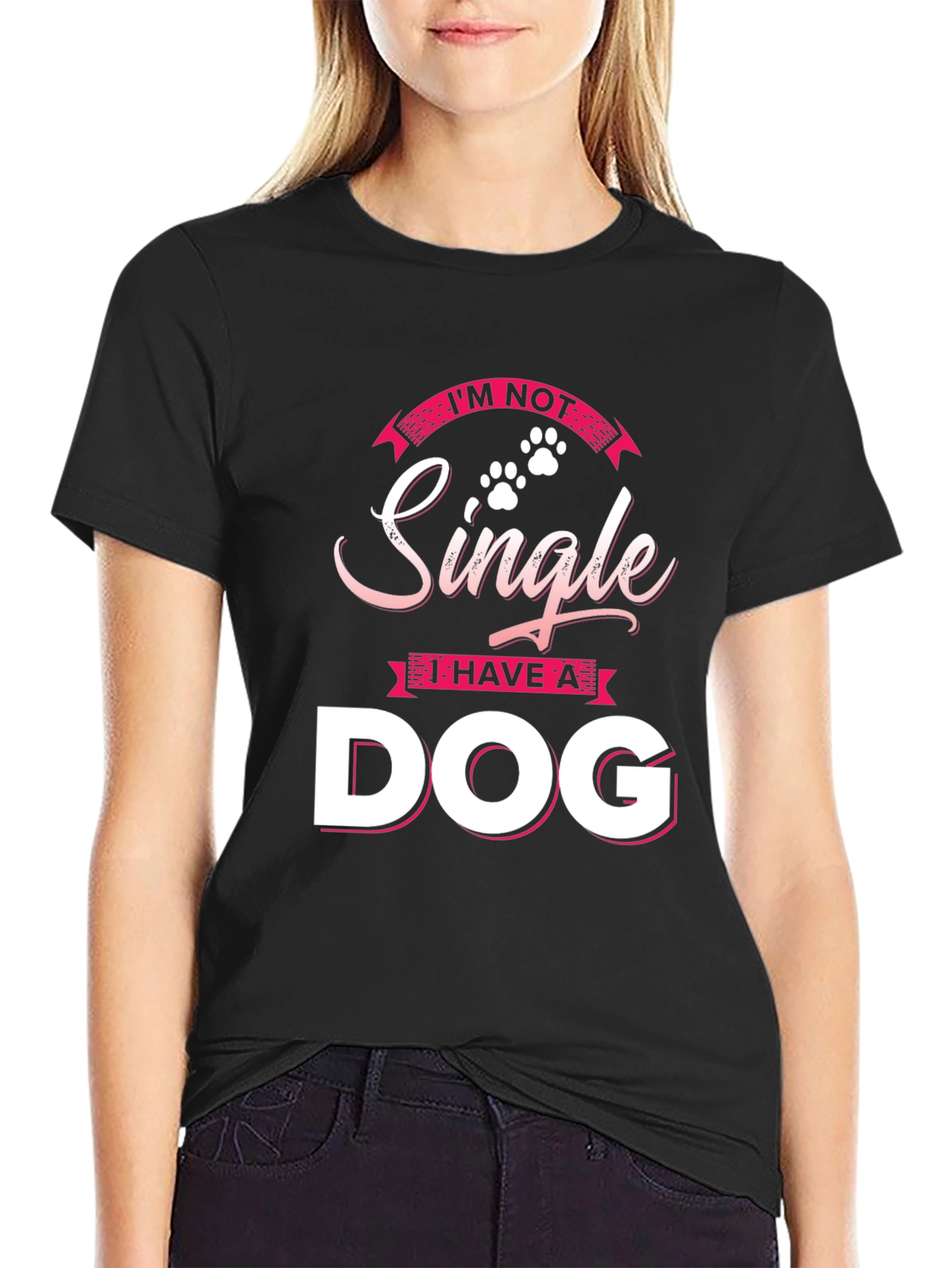 Im Not Single I Have a Dog T-Shirt