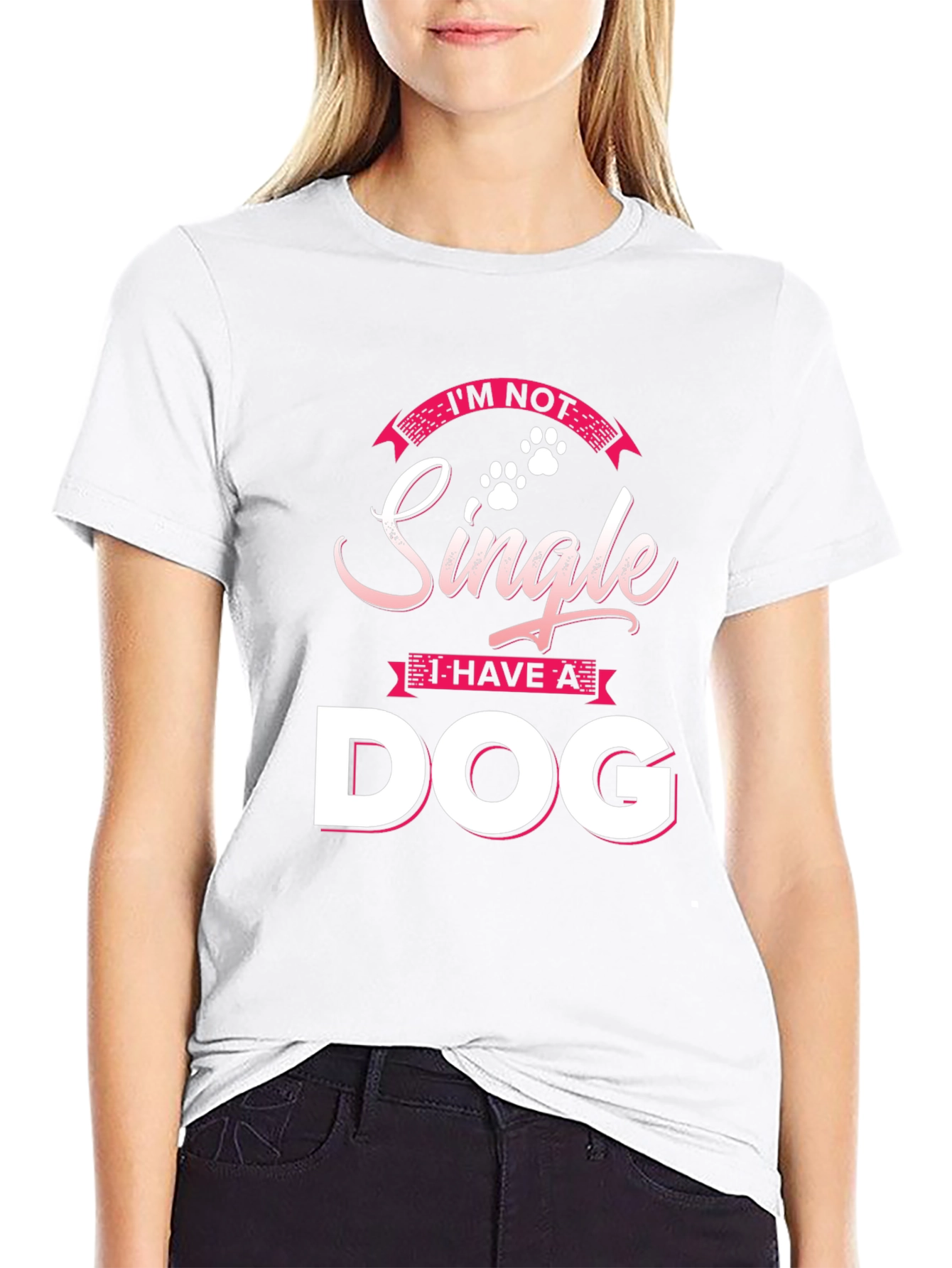 Im Not Single I Have a Dog T-Shirt