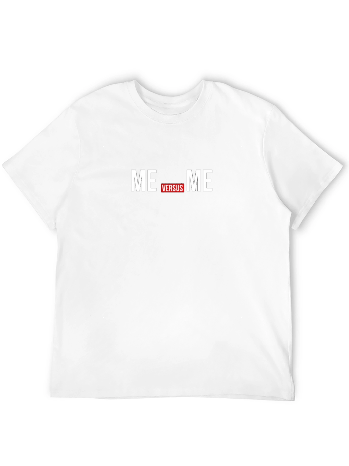 Me vs Me Graphic T-Shirt - Black