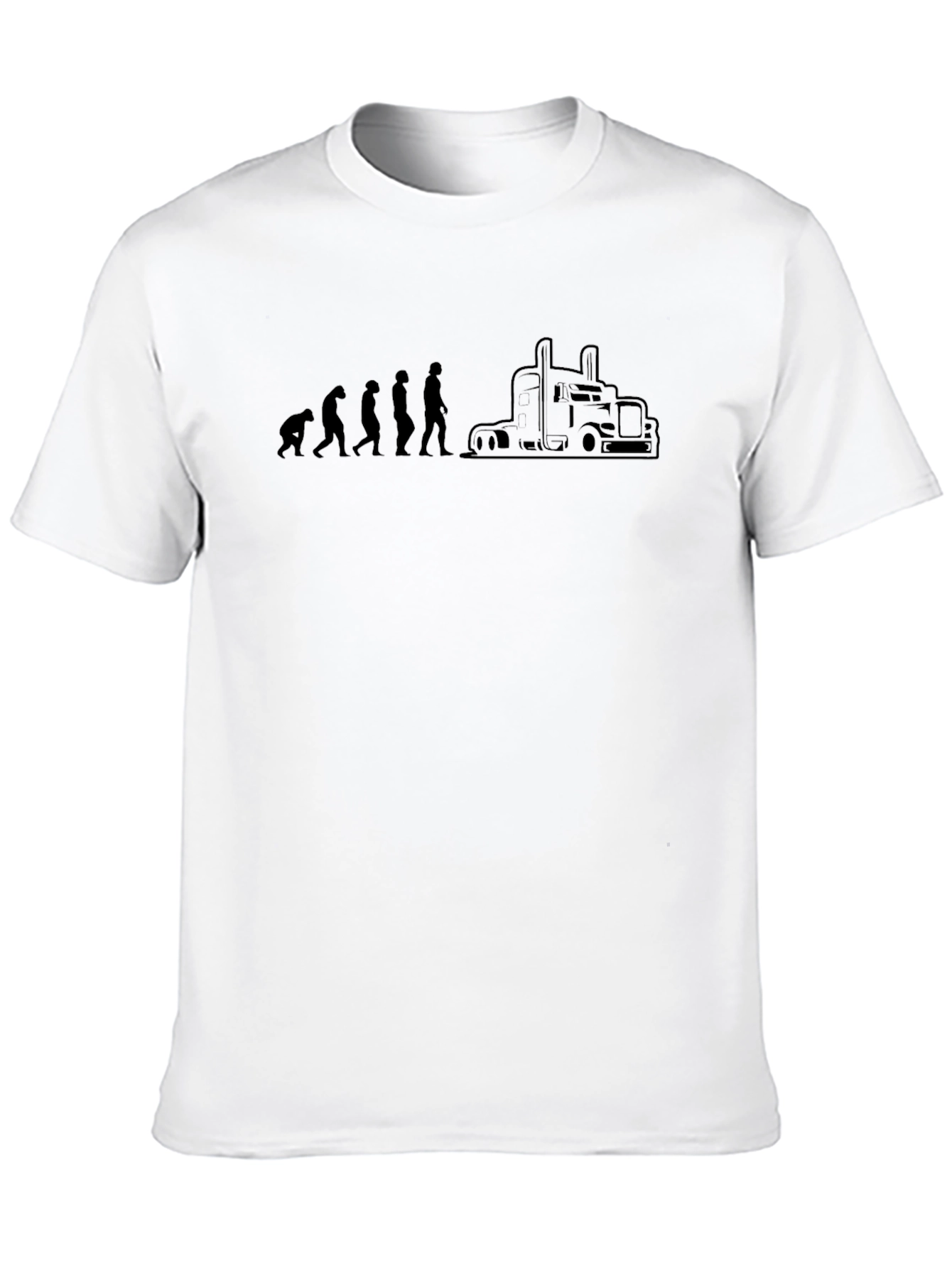 Evolution Trucker T-Shirt - Drive into Style!