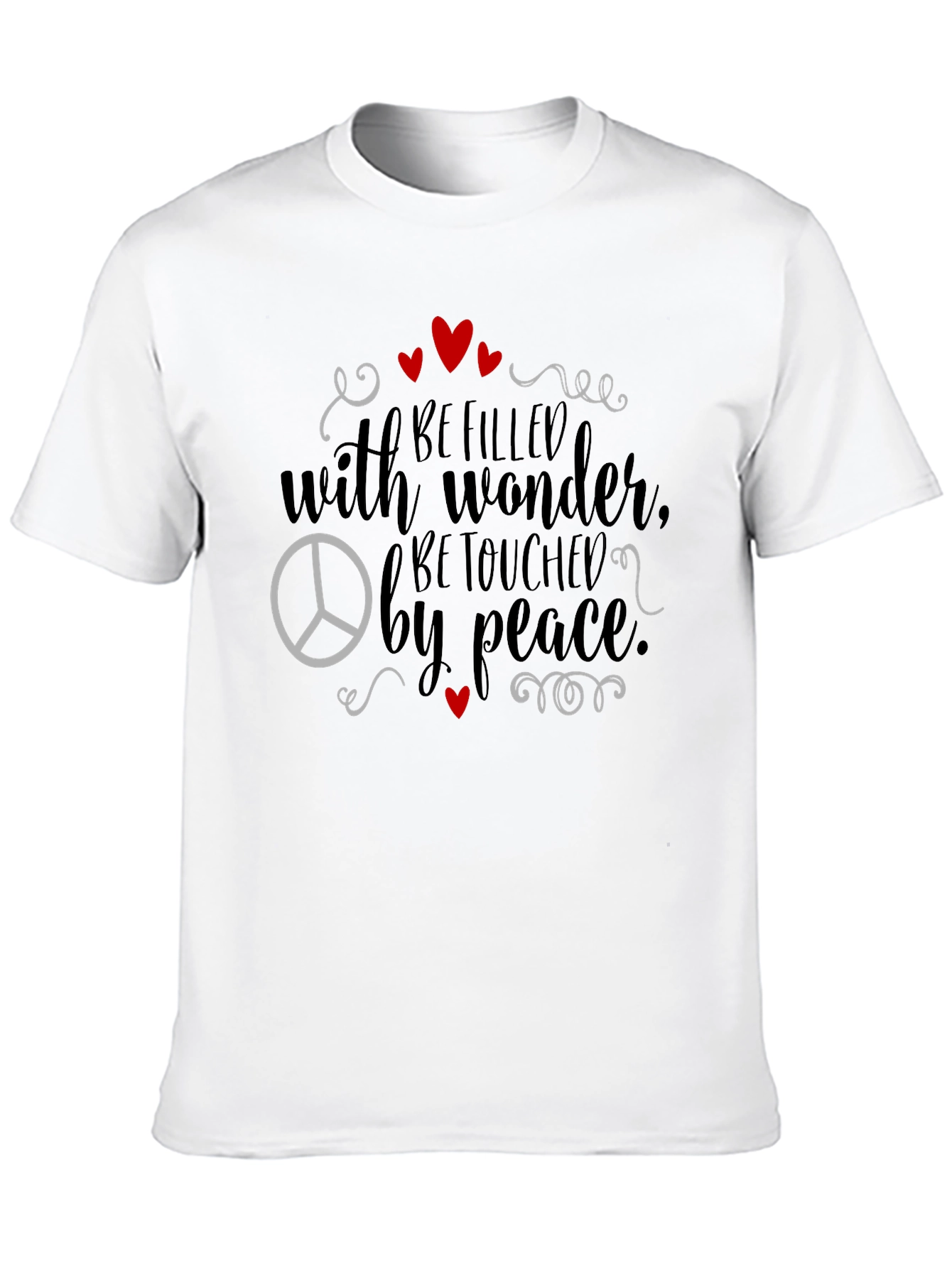 Wonder & Peace Graphic T-Shirt - Black