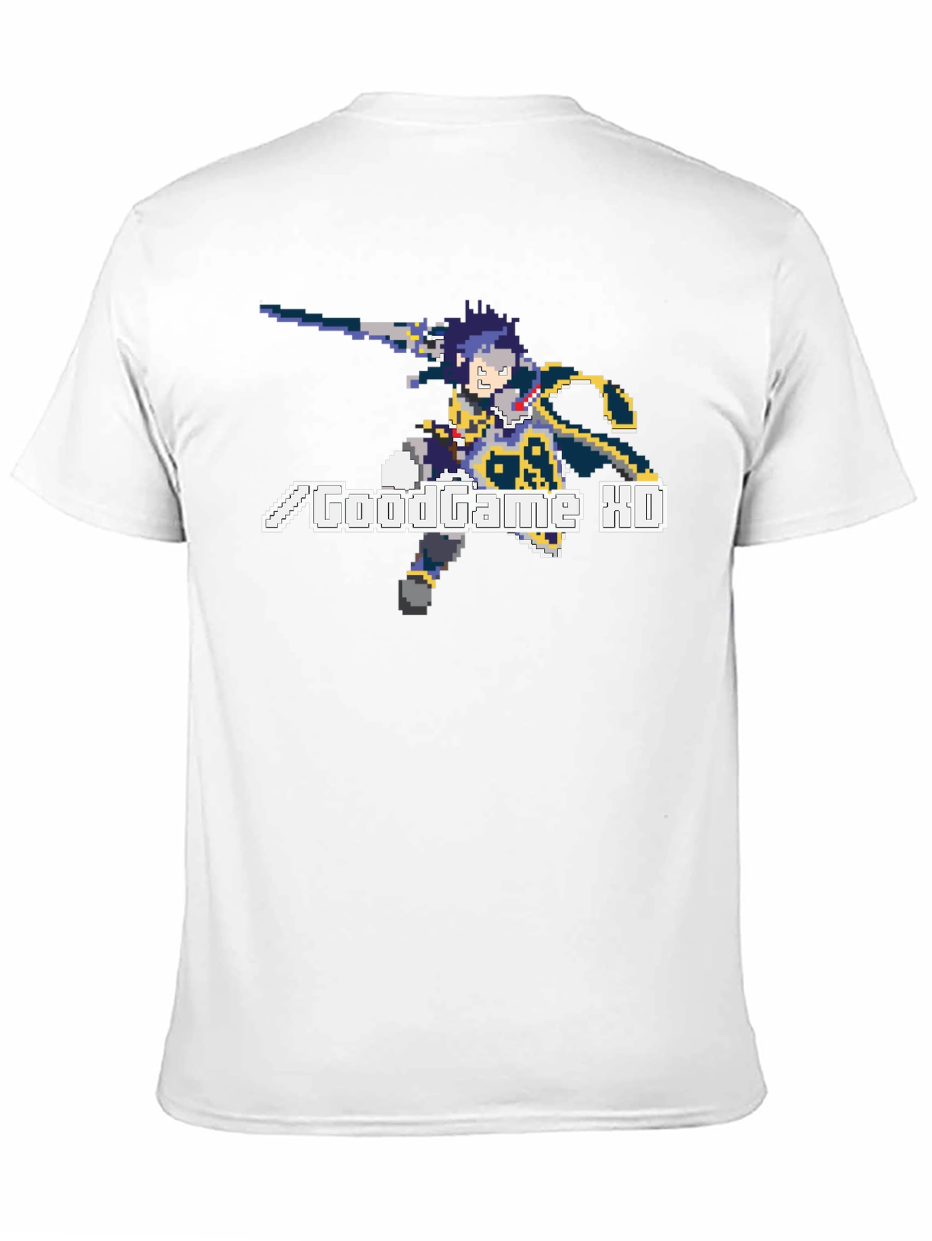 GoodGame XD T-Shirt - Black Pixel Art