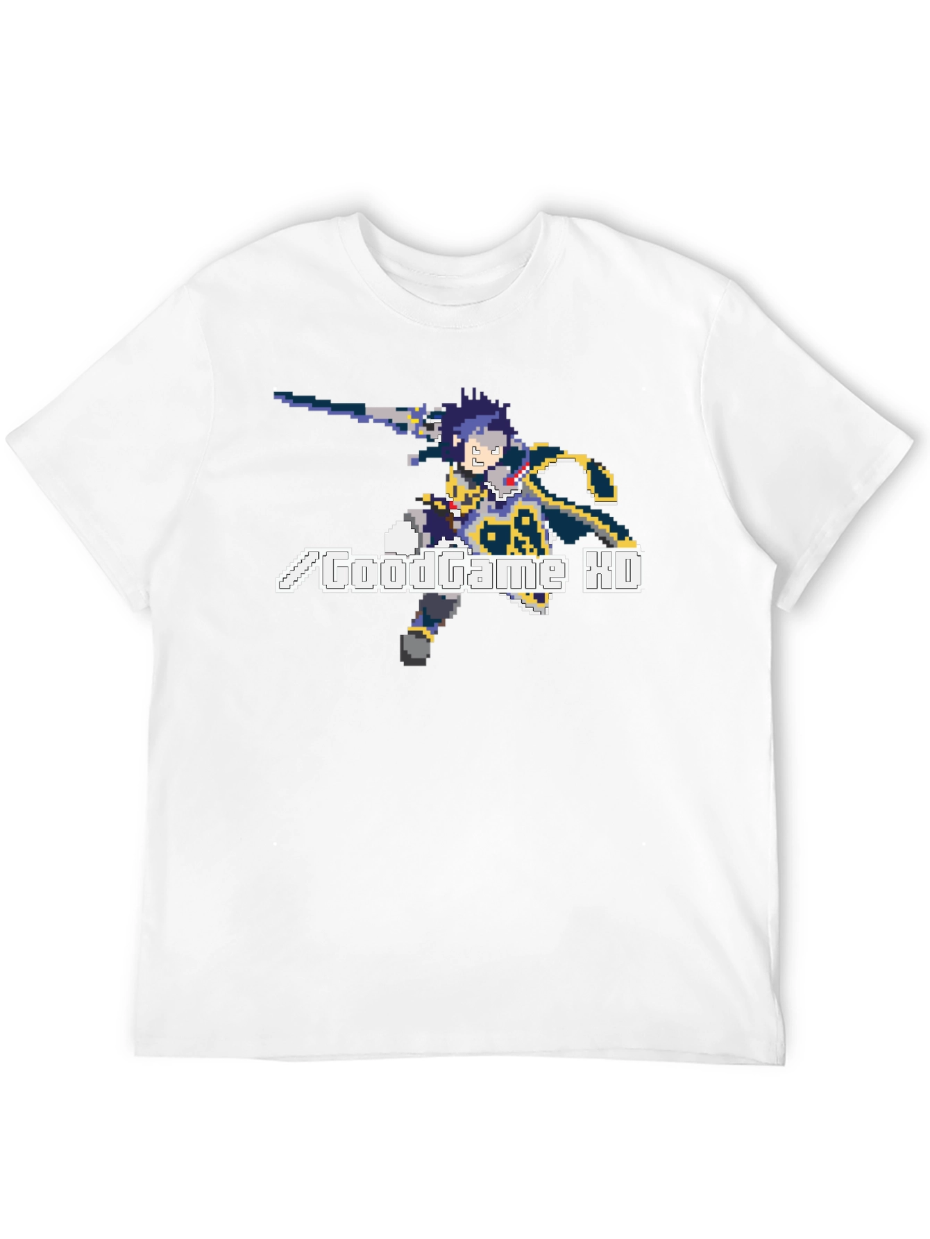 GoodGame XD T-Shirt - Black Pixel Art