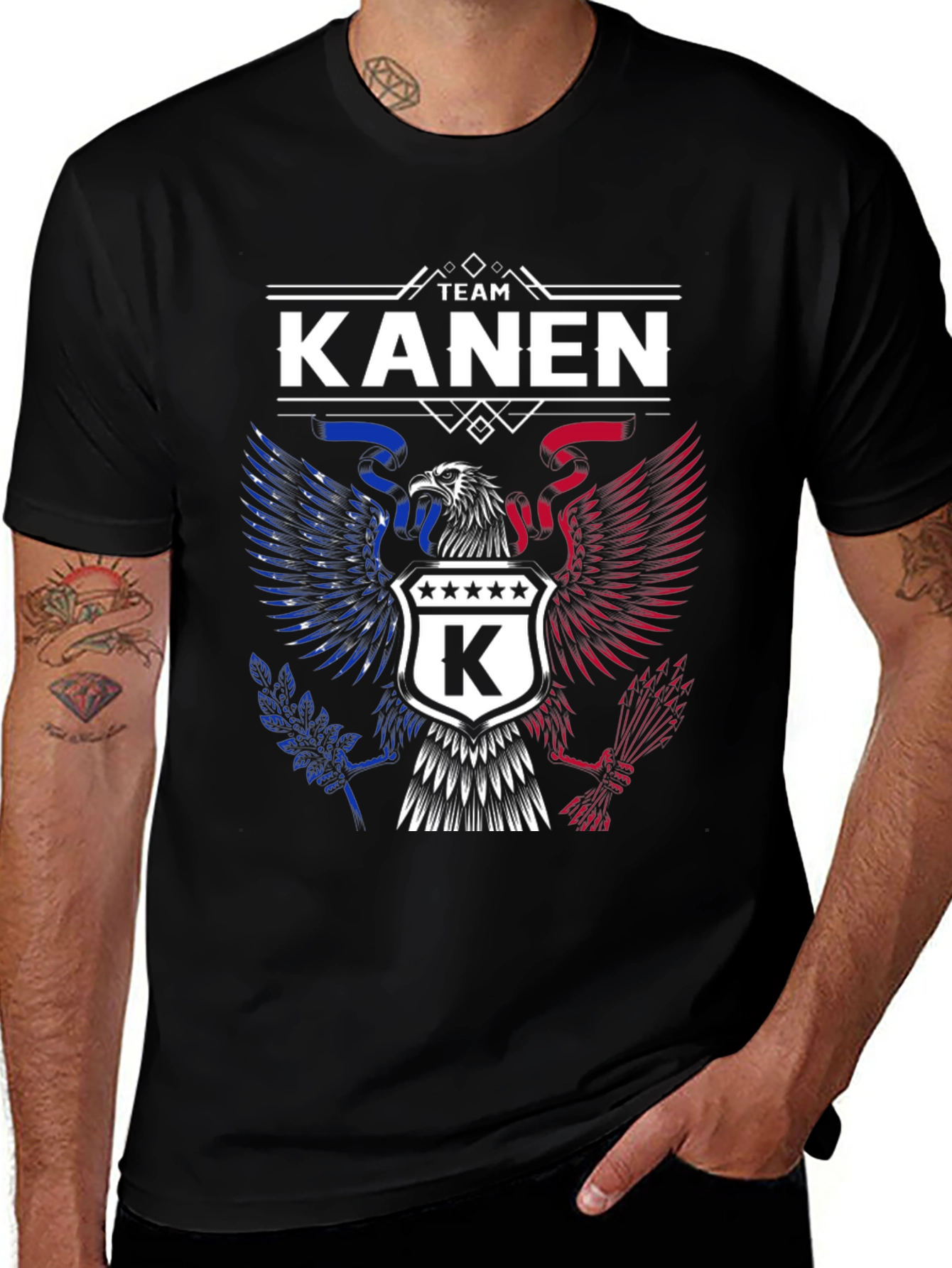 Team Kanen Patriotic Eagle Graphic Tee