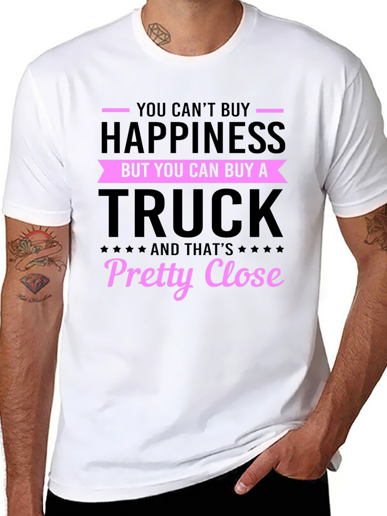 Truck Lovers T-Shirt: Buy a Truck Not Happiness!