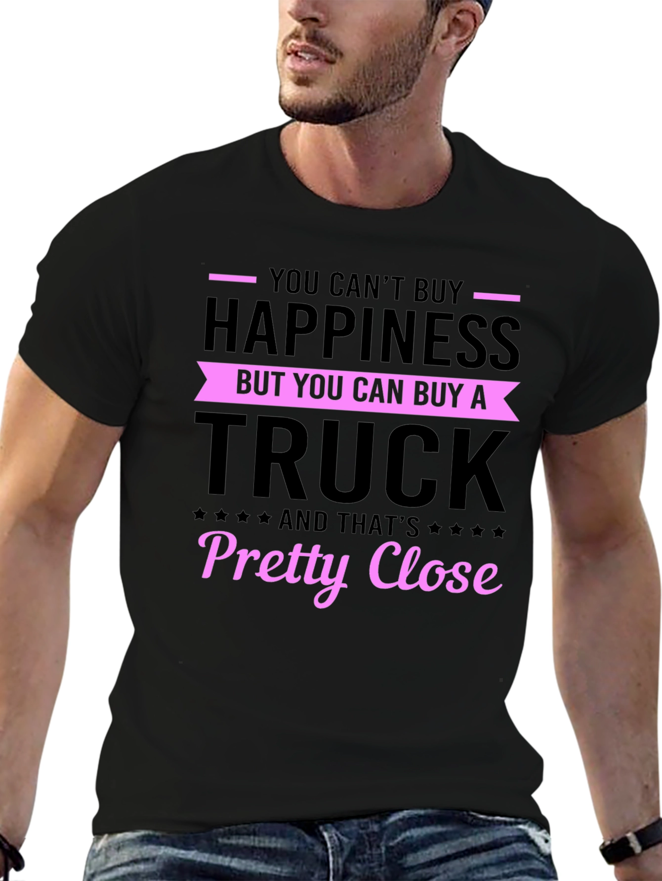 Truck Lovers T-Shirt: Buy a Truck Not Happiness!