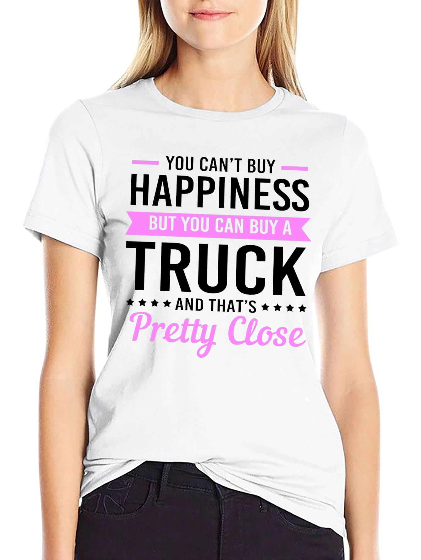 Truck Lovers T-Shirt: Buy a Truck Not Happiness!