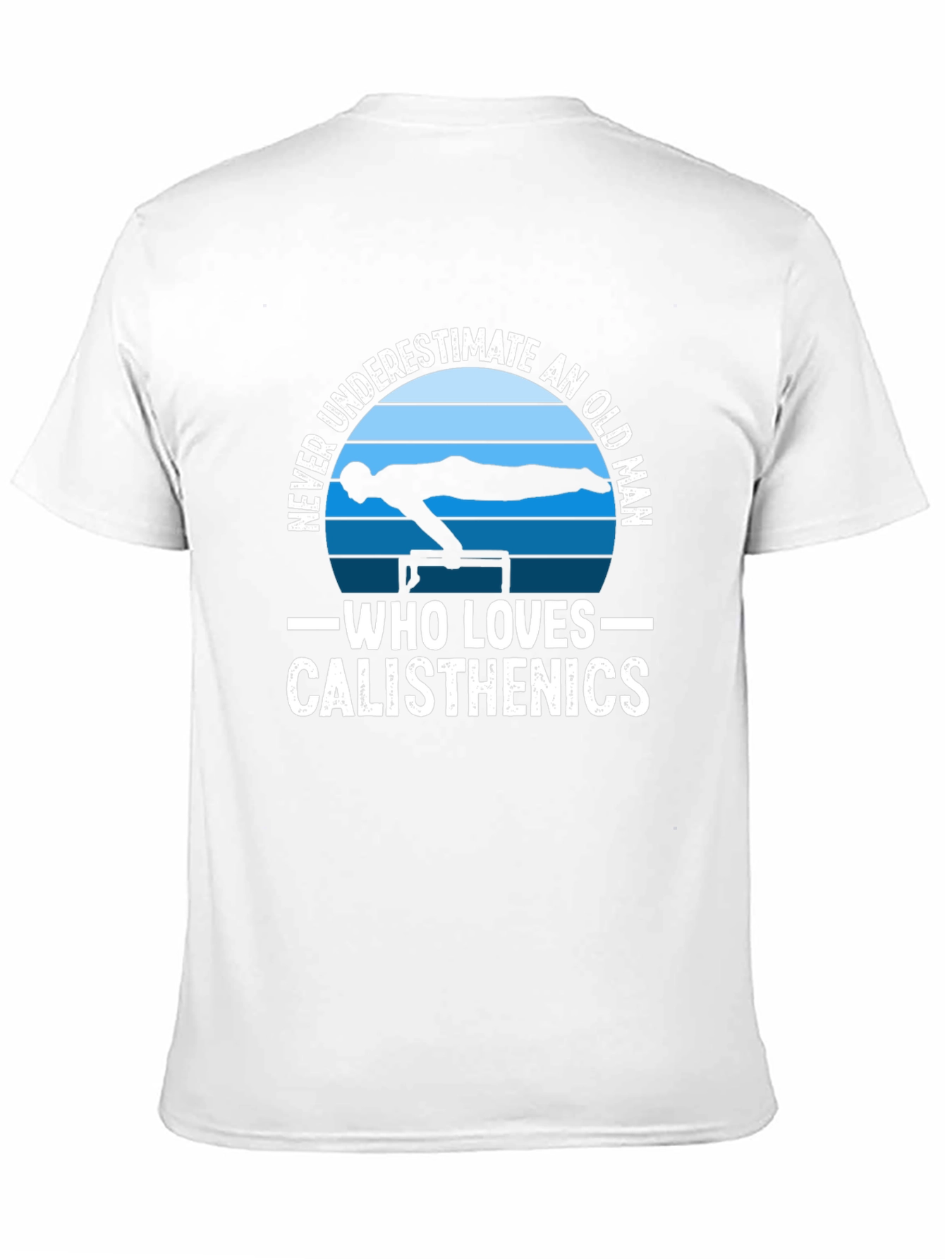 Calisthenics Old Man Black T-Shirt