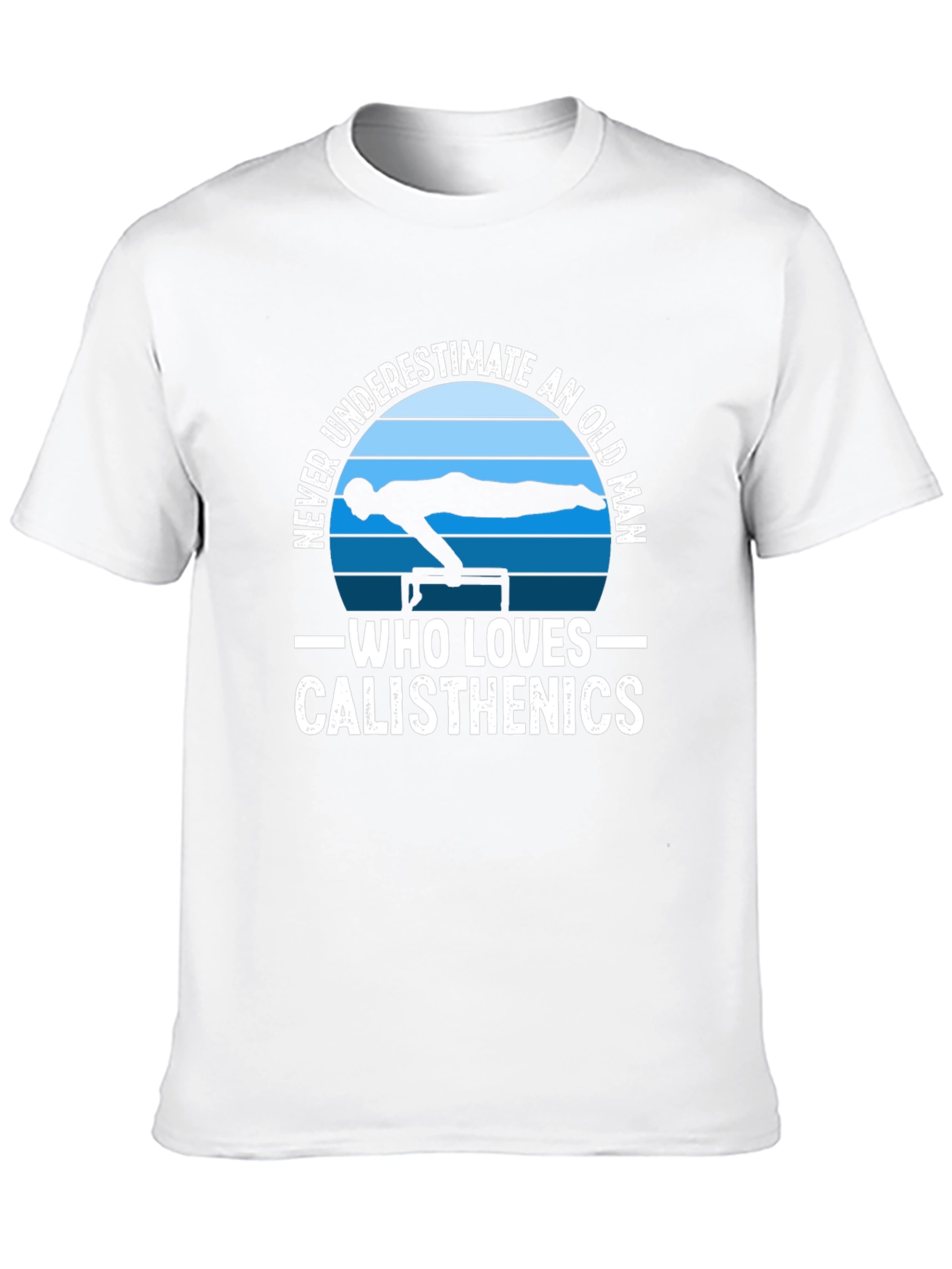 Calisthenics Old Man Black T-Shirt