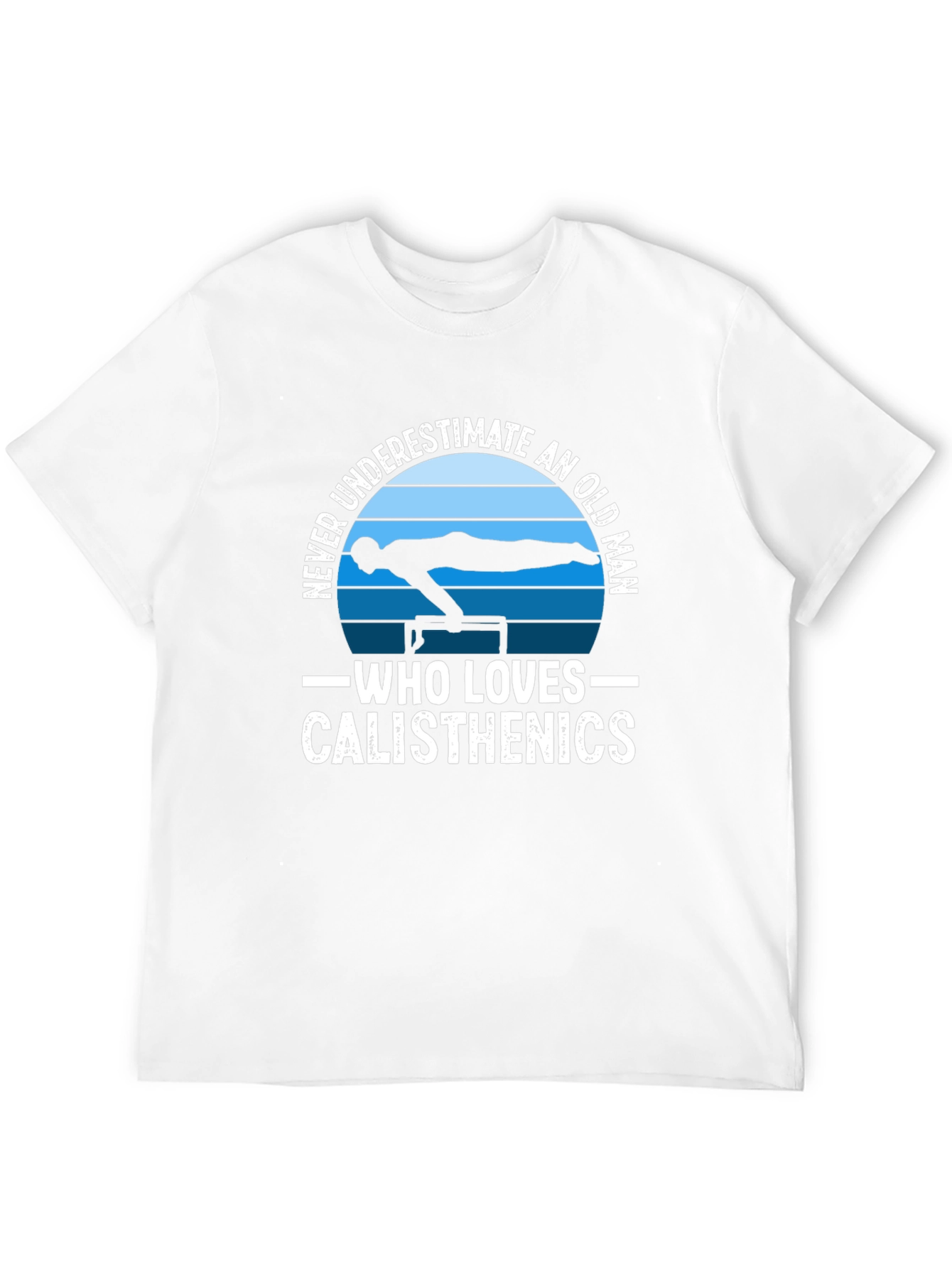 Calisthenics Old Man Black T-Shirt