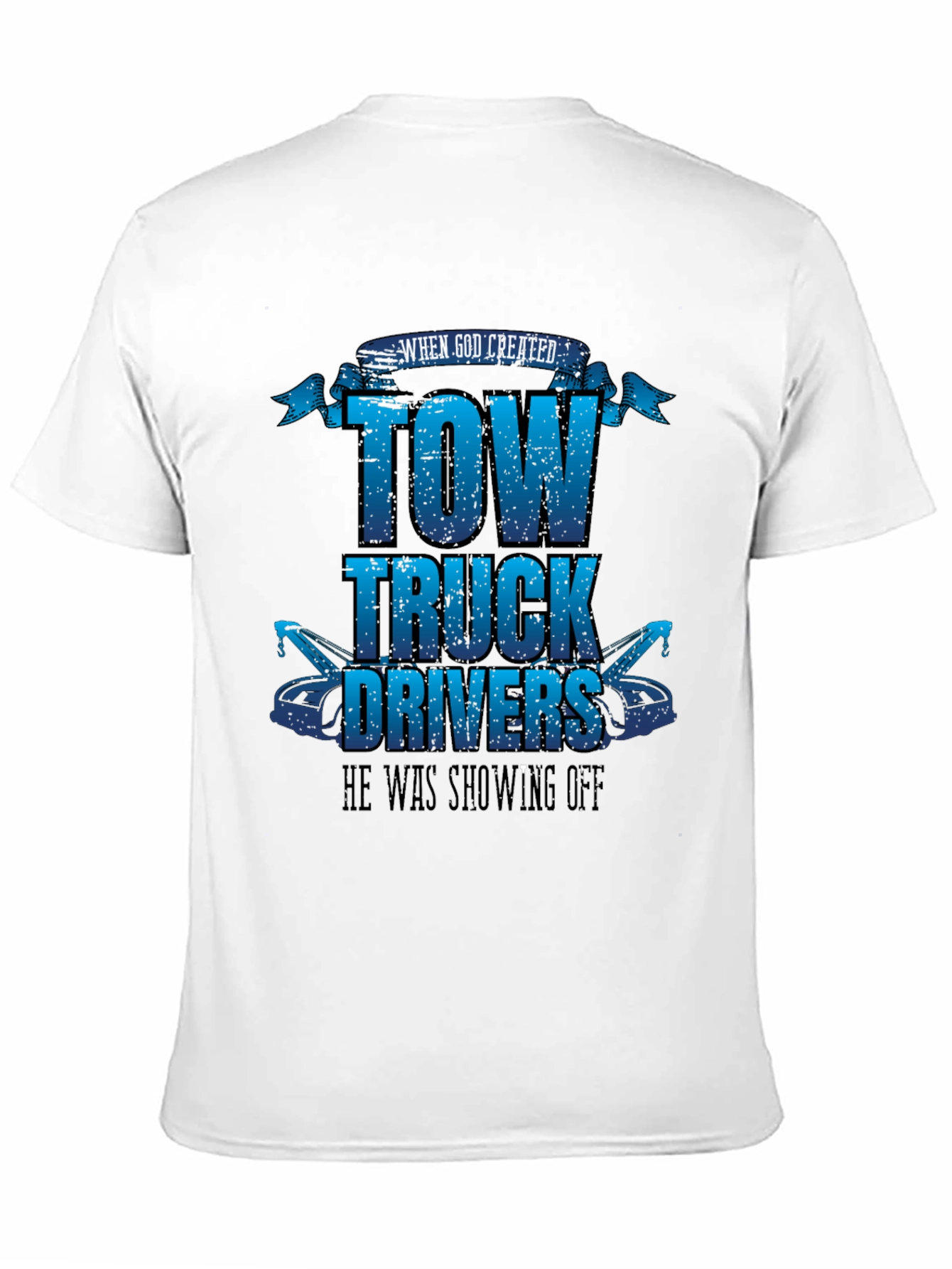 Tow Truck Driver Graphic Tee