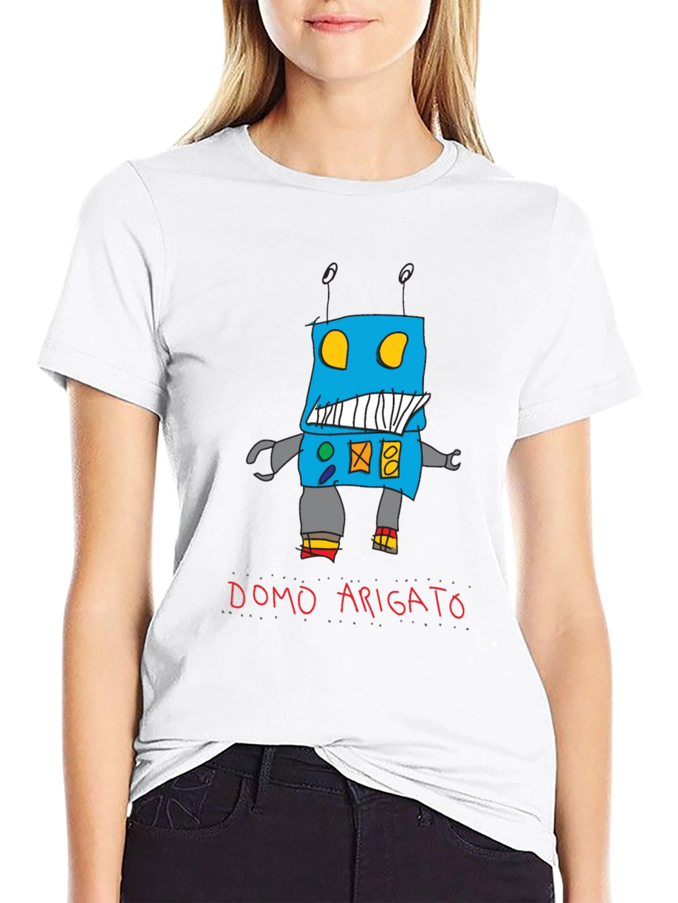 Domo Arigato Robot Graphic Tee