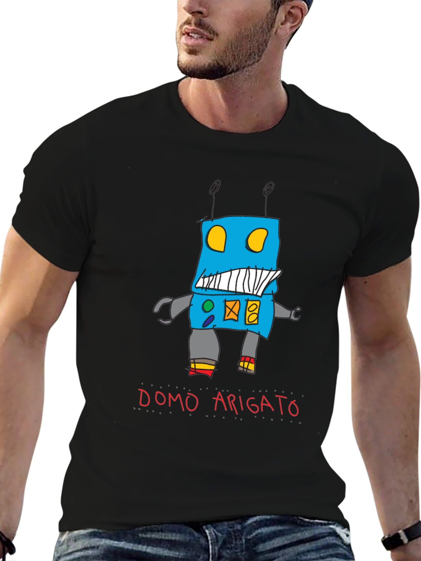 Domo Arigato Robot Graphic Tee