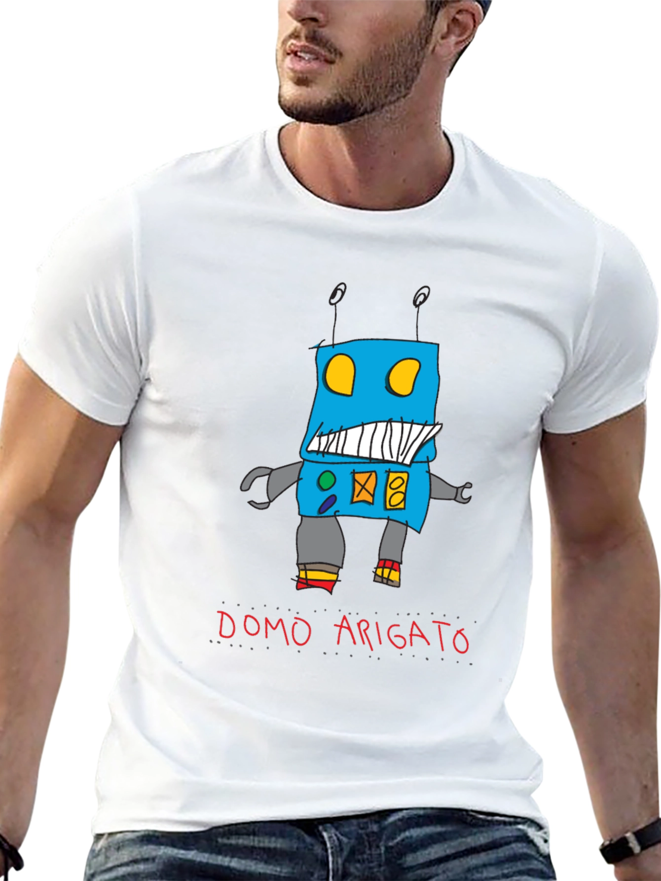 Domo Arigato Robot Graphic Tee