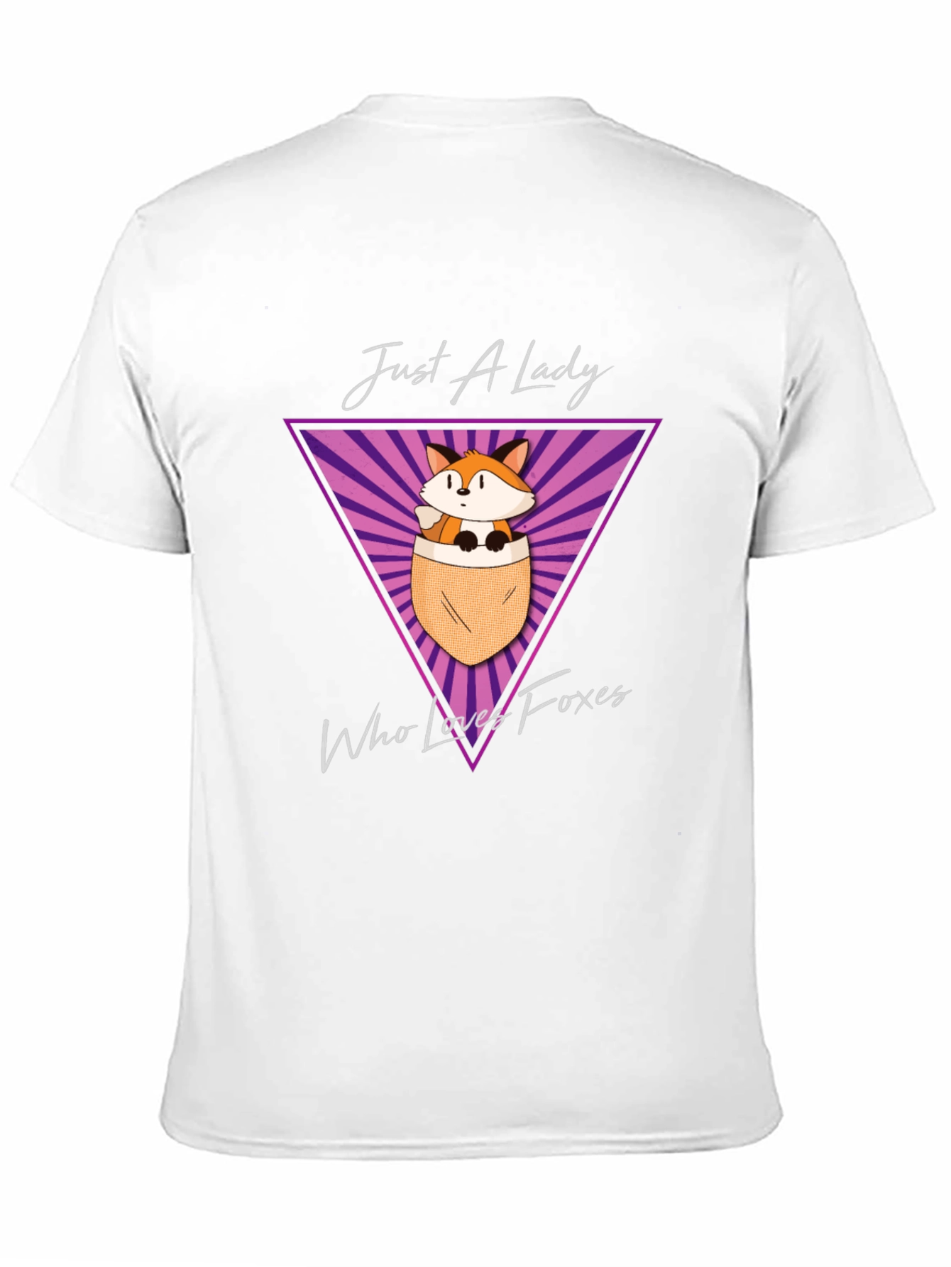 Just A Lady Who Loves Foxes T-Shirt