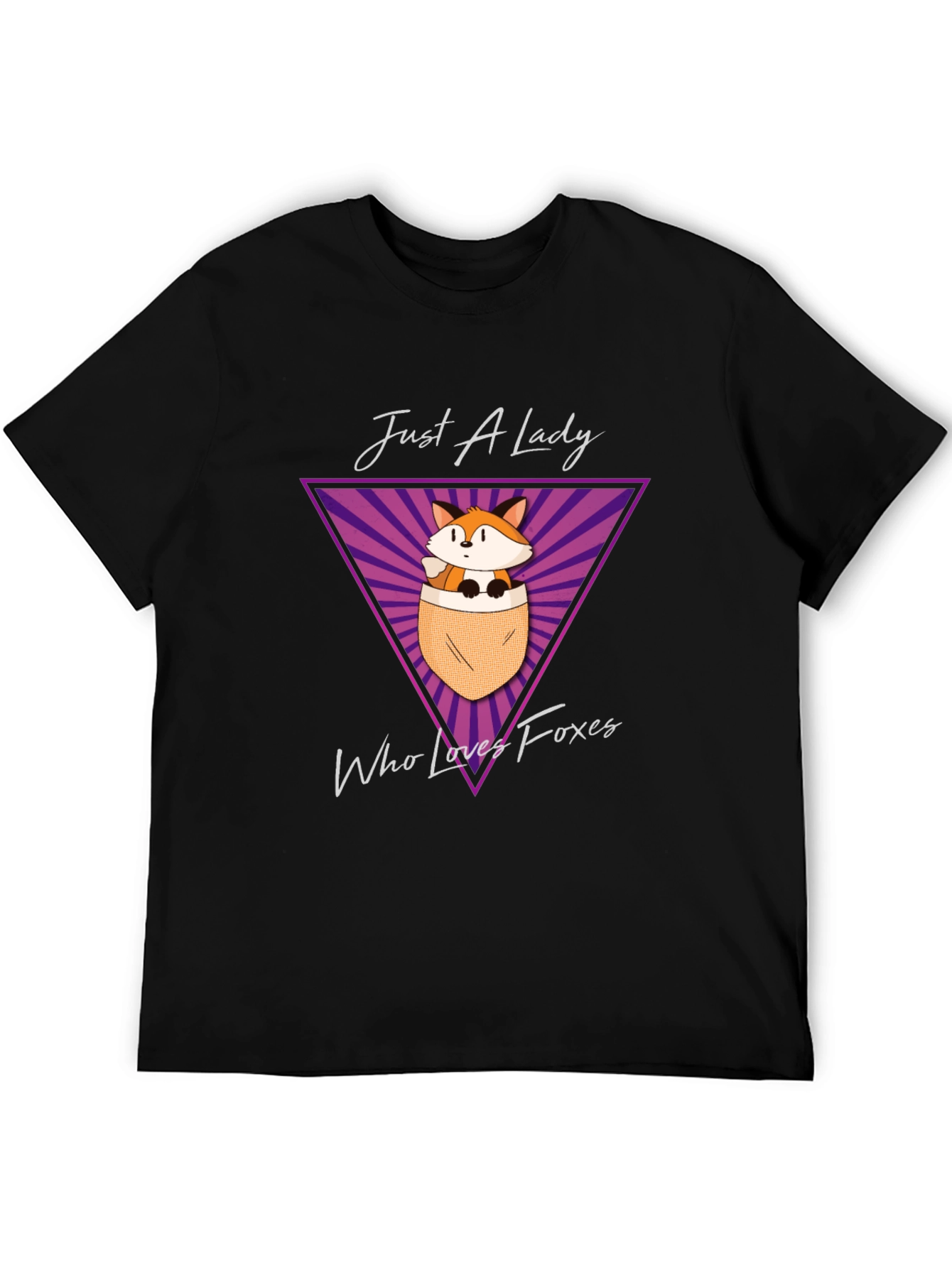 Just A Lady Who Loves Foxes T-Shirt