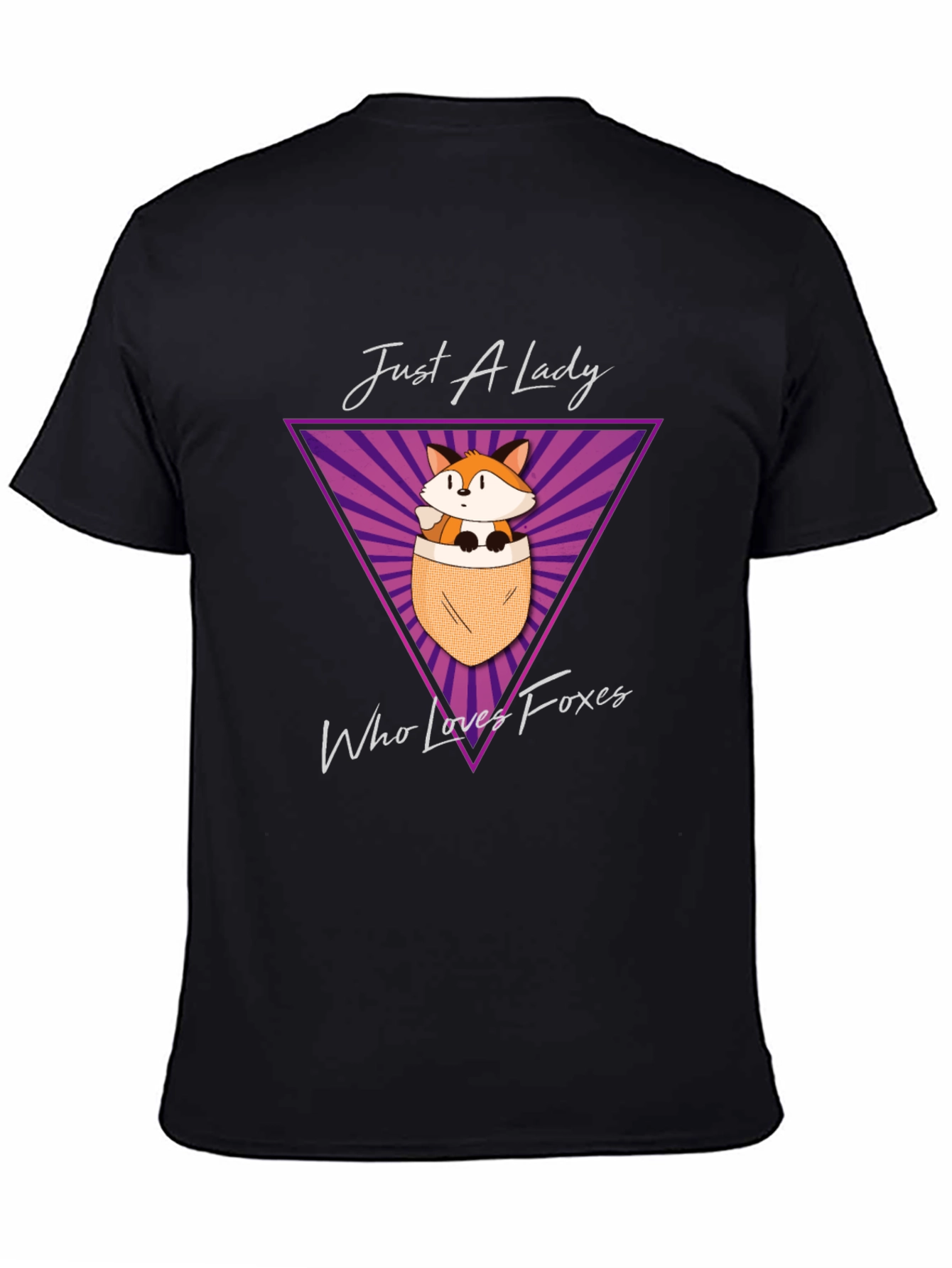 Just A Lady Who Loves Foxes T-Shirt