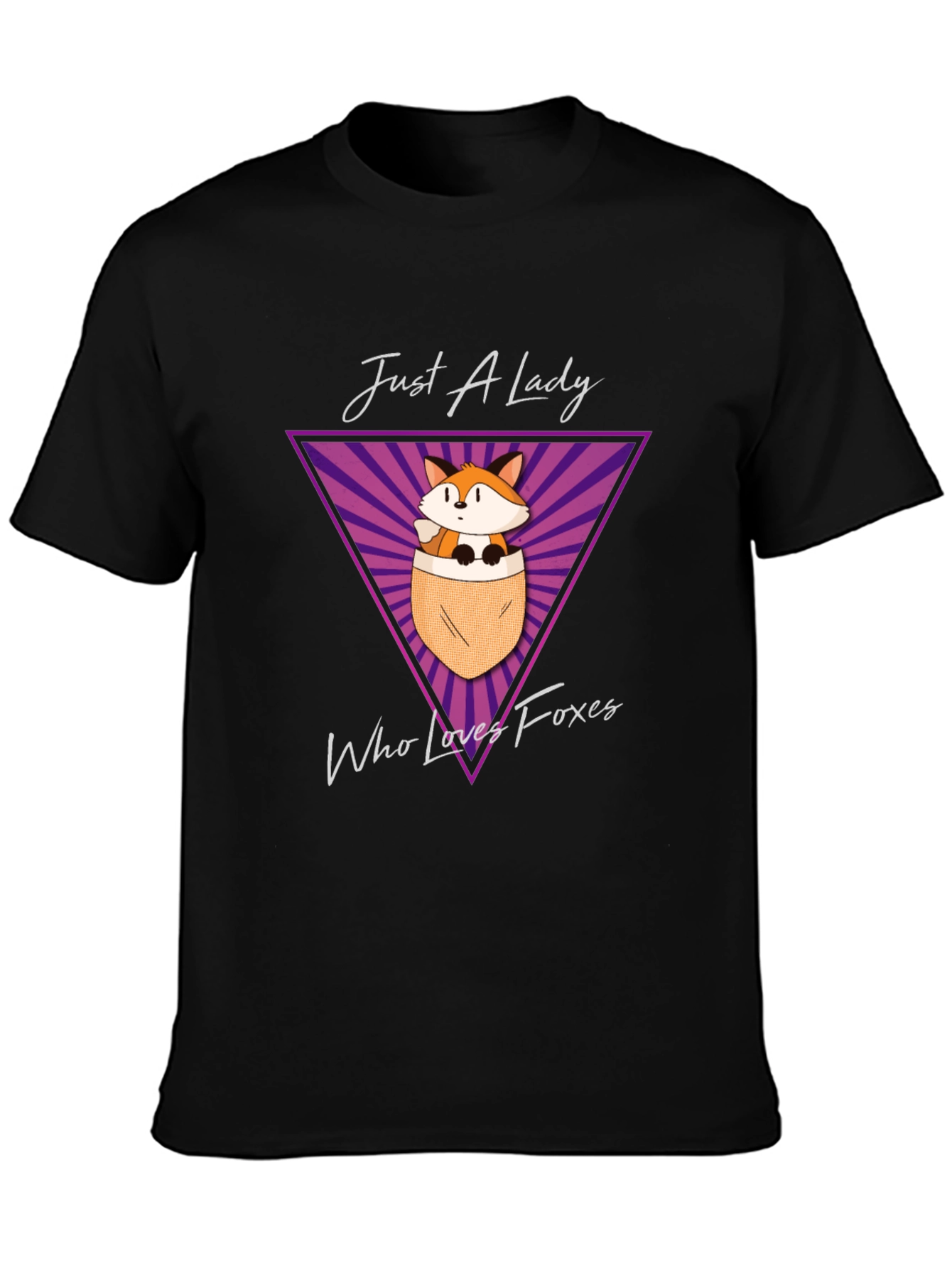 Just A Lady Who Loves Foxes T-Shirt