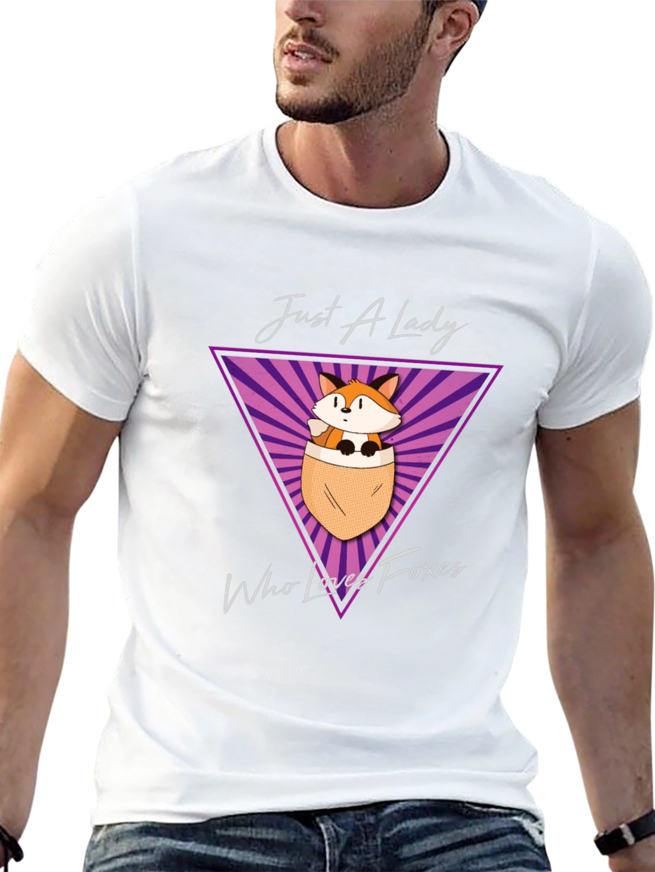 Just A Lady Who Loves Foxes T-Shirt