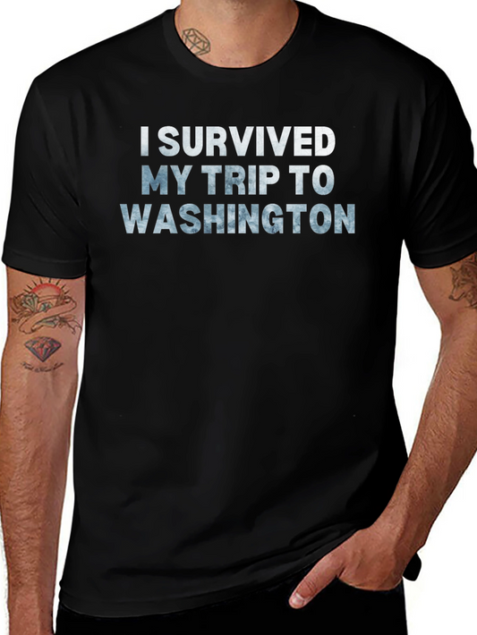 I Survived My Trip to Washington T-Shirt