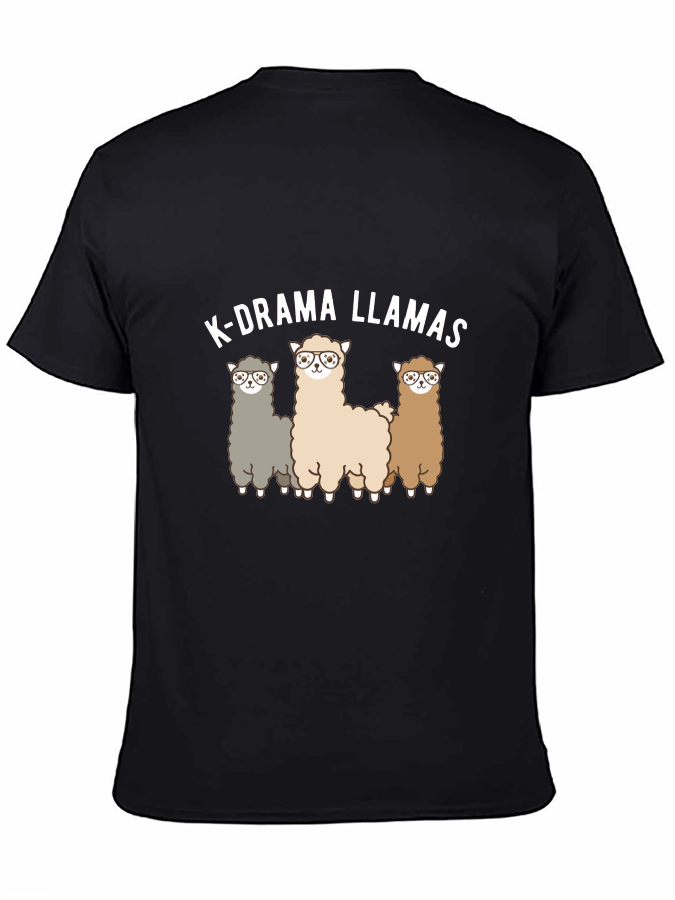 K-Drama Llamas Graphic T-Shirt