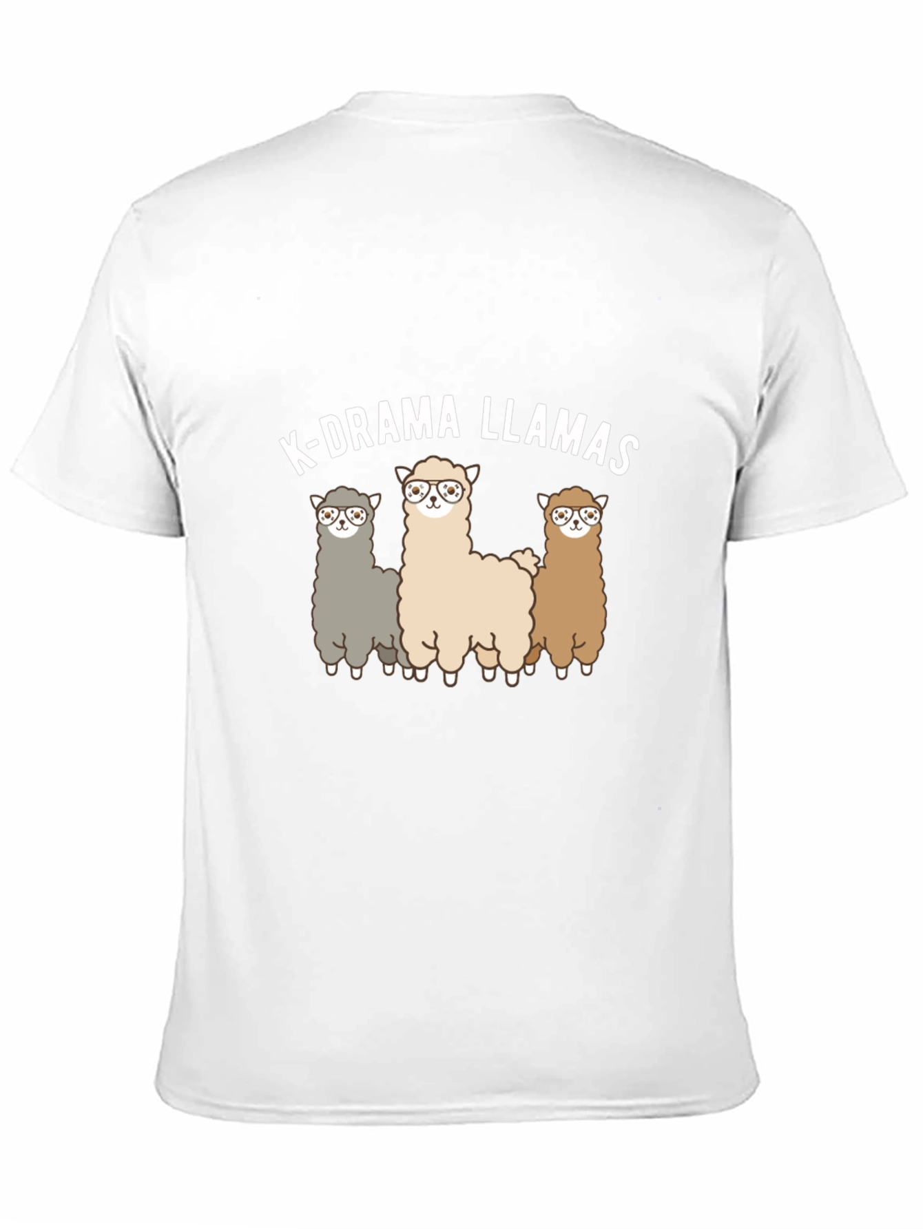 K-Drama Llamas Graphic T-Shirt