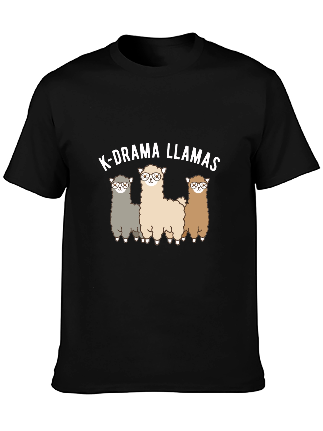 K-Drama Llamas Graphic T-Shirt