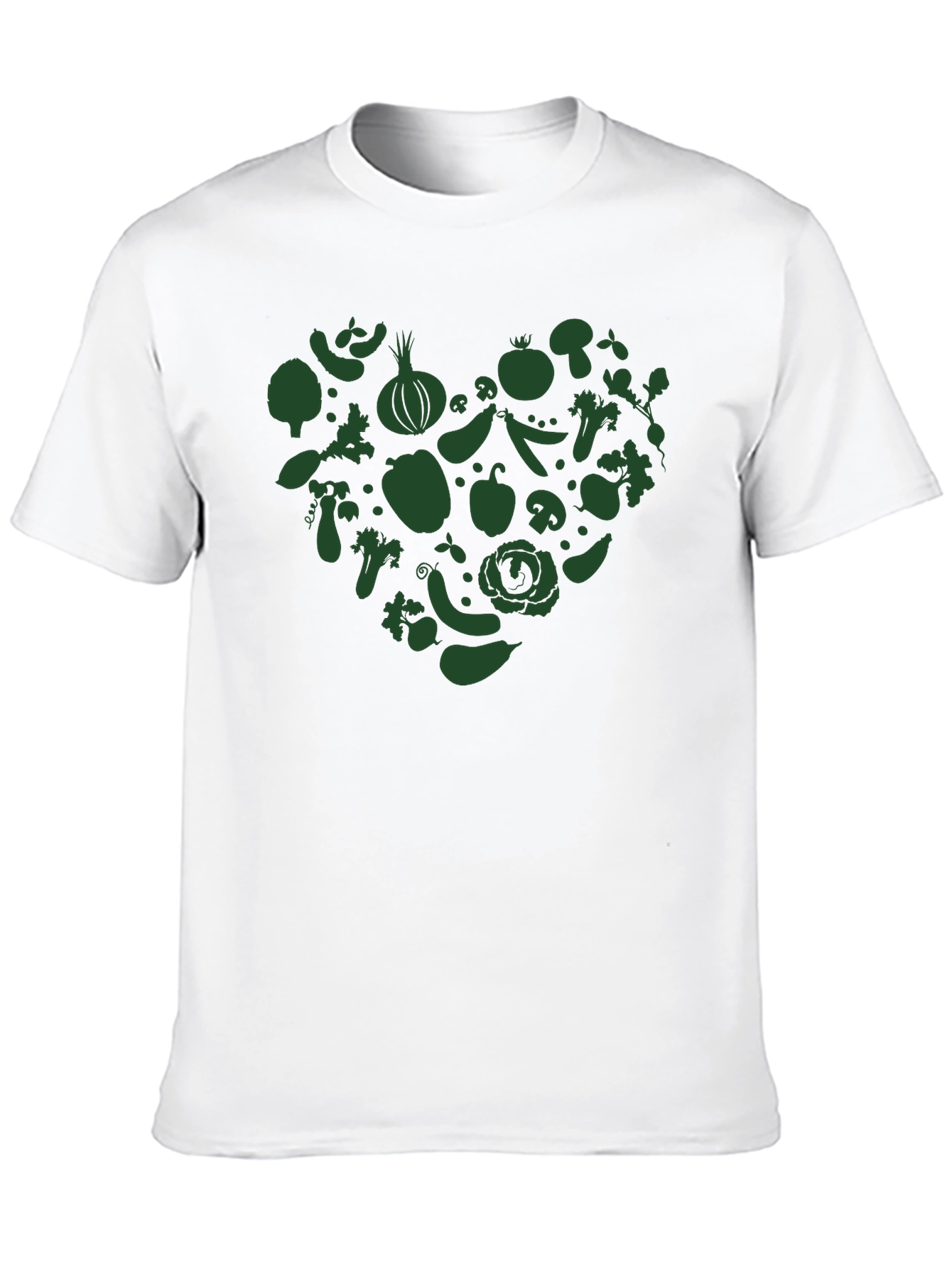 Vegan Heart Graphic T-Shirt