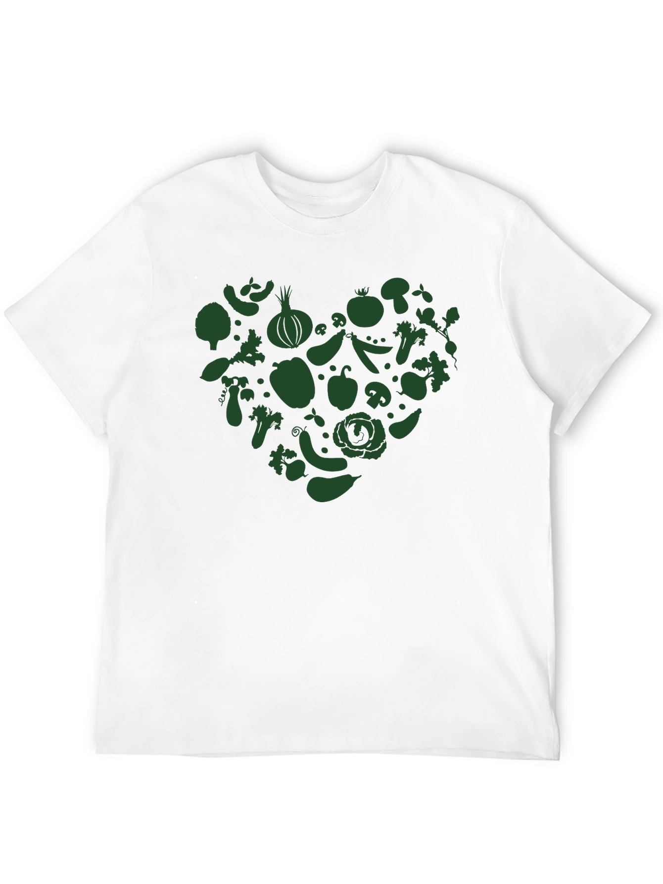 Vegan Heart Graphic T-Shirt