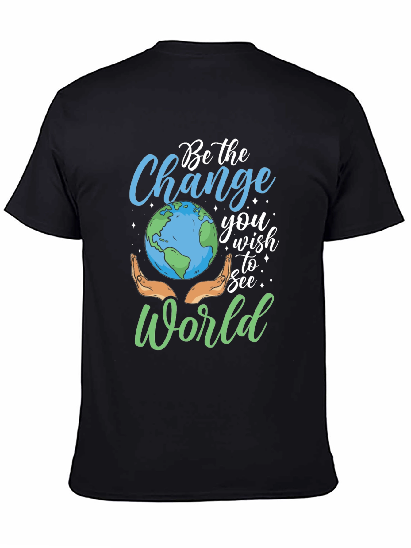 Be the Change Earth Graphic Tee