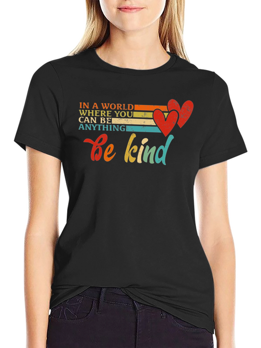 Be Kind T-Shirt Inspirational Message Tee