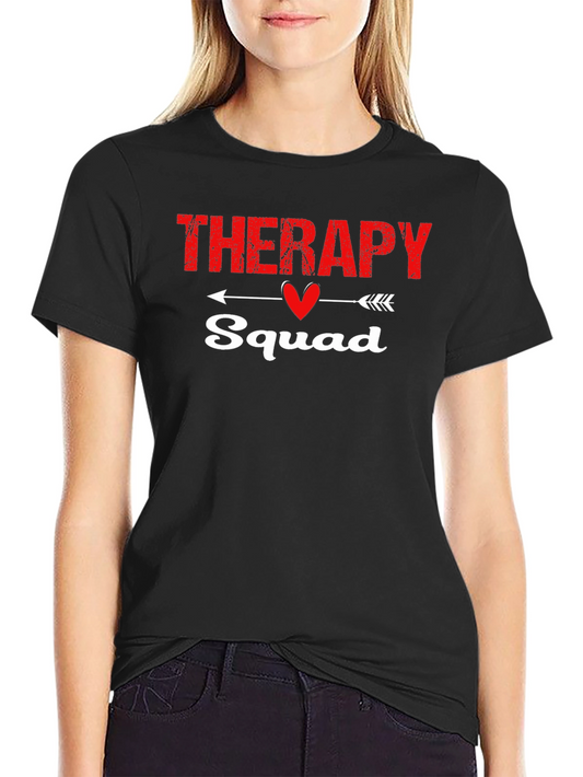 Therapy Squad T-Shirt - Heart Arrow Design