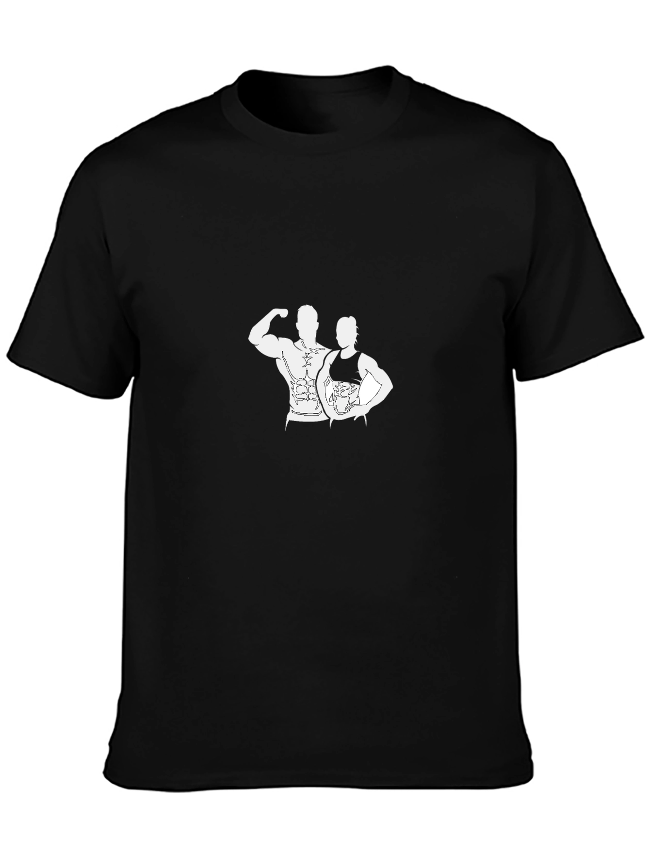 Graphic Tee - Bodybuilder Couple