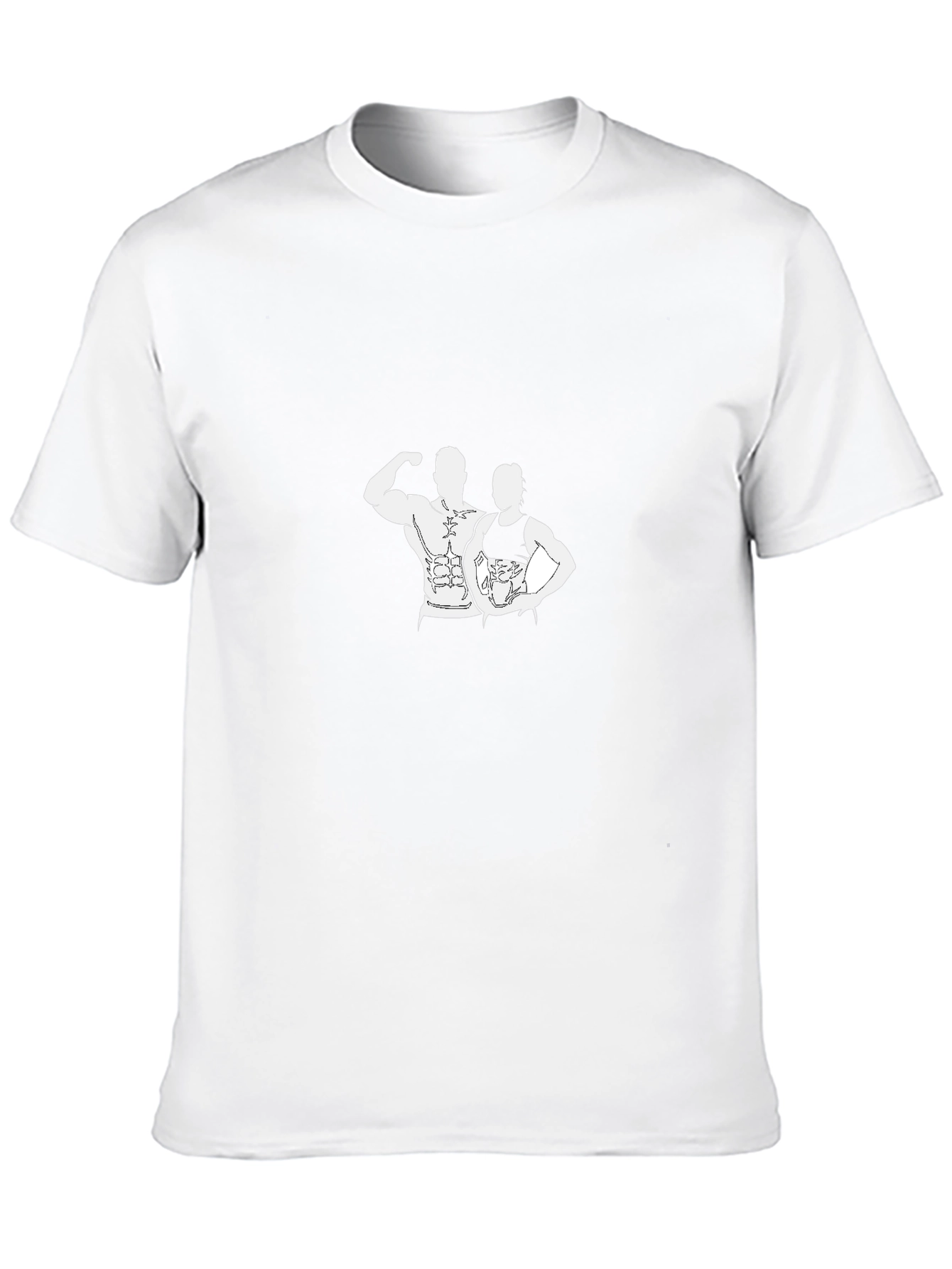 Graphic Tee - Bodybuilder Couple
