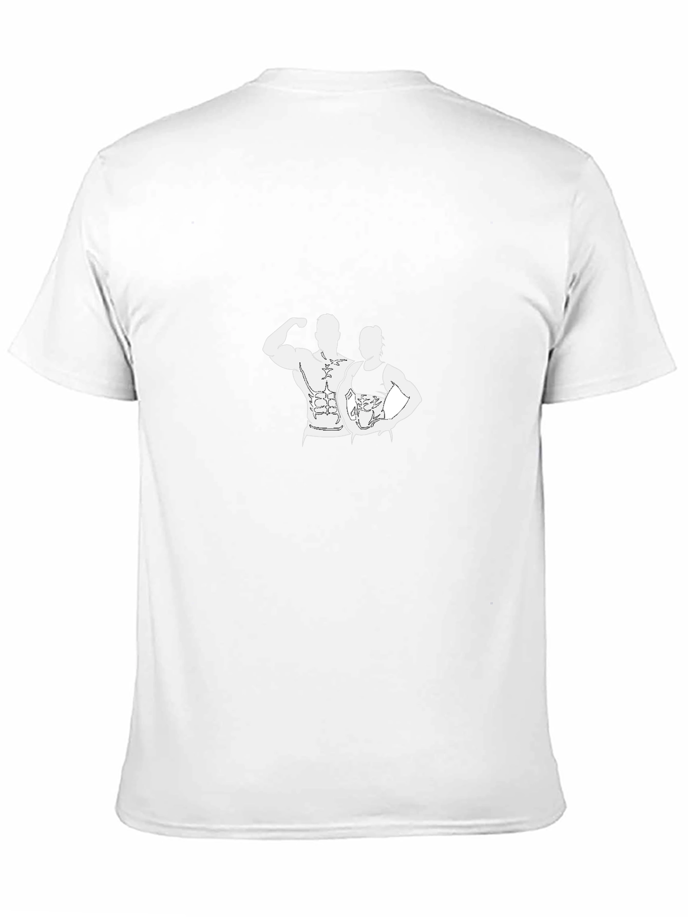 Graphic Tee - Bodybuilder Couple