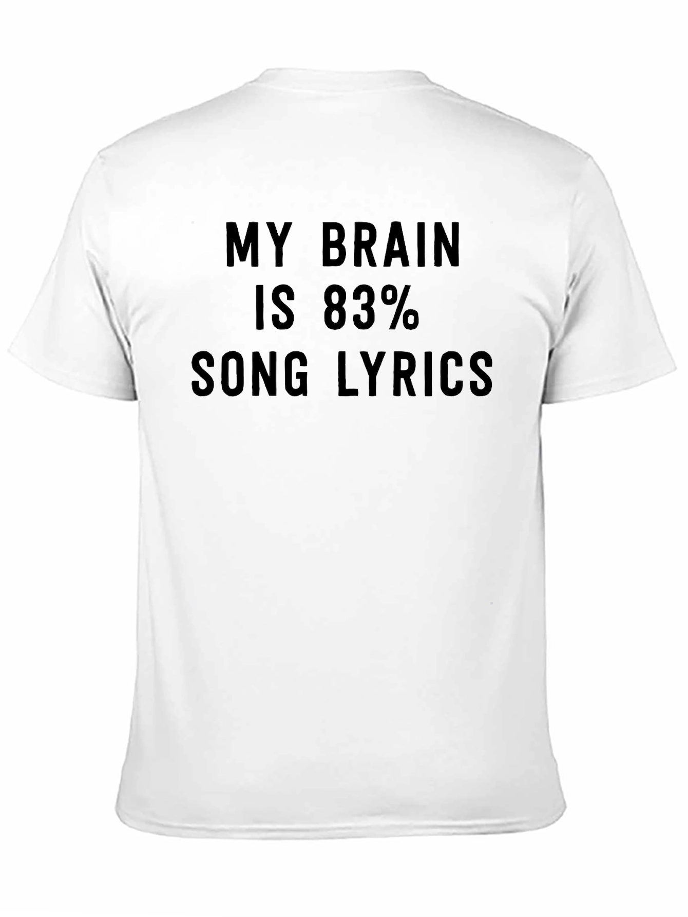 My Brain Song Lyrics T-Shirt