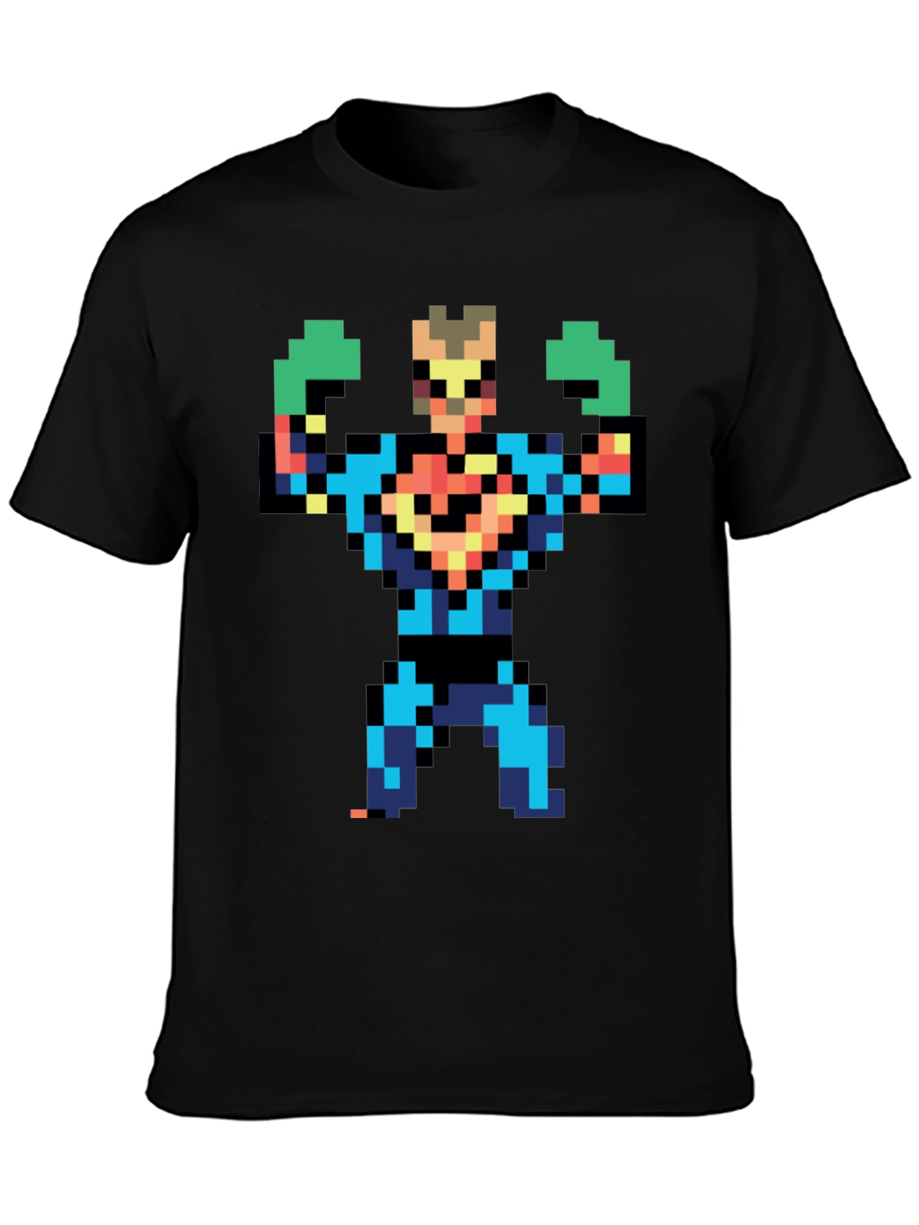 Pixel Art Hero T-Shirt - Retro Gaming Style