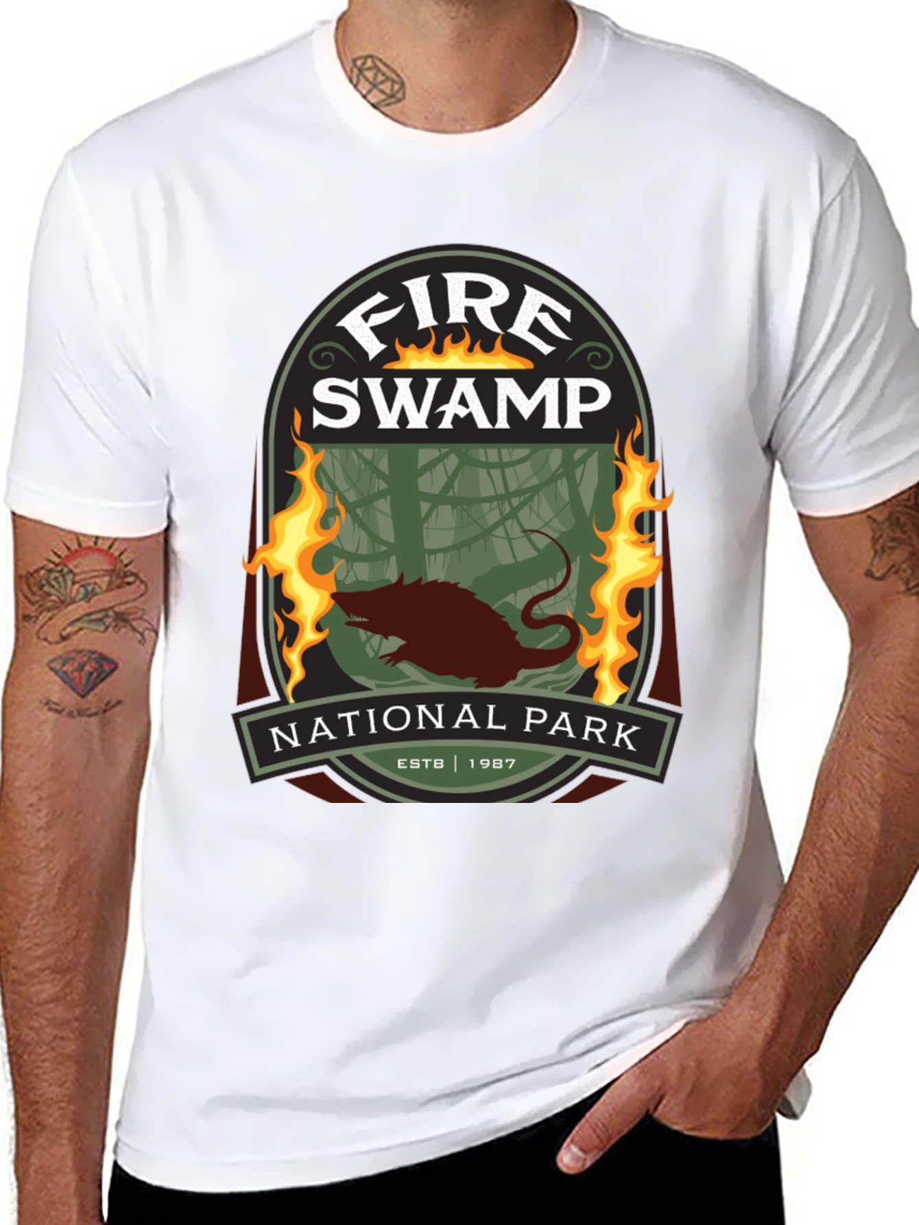 Fire Swamp National Park T-Shirt