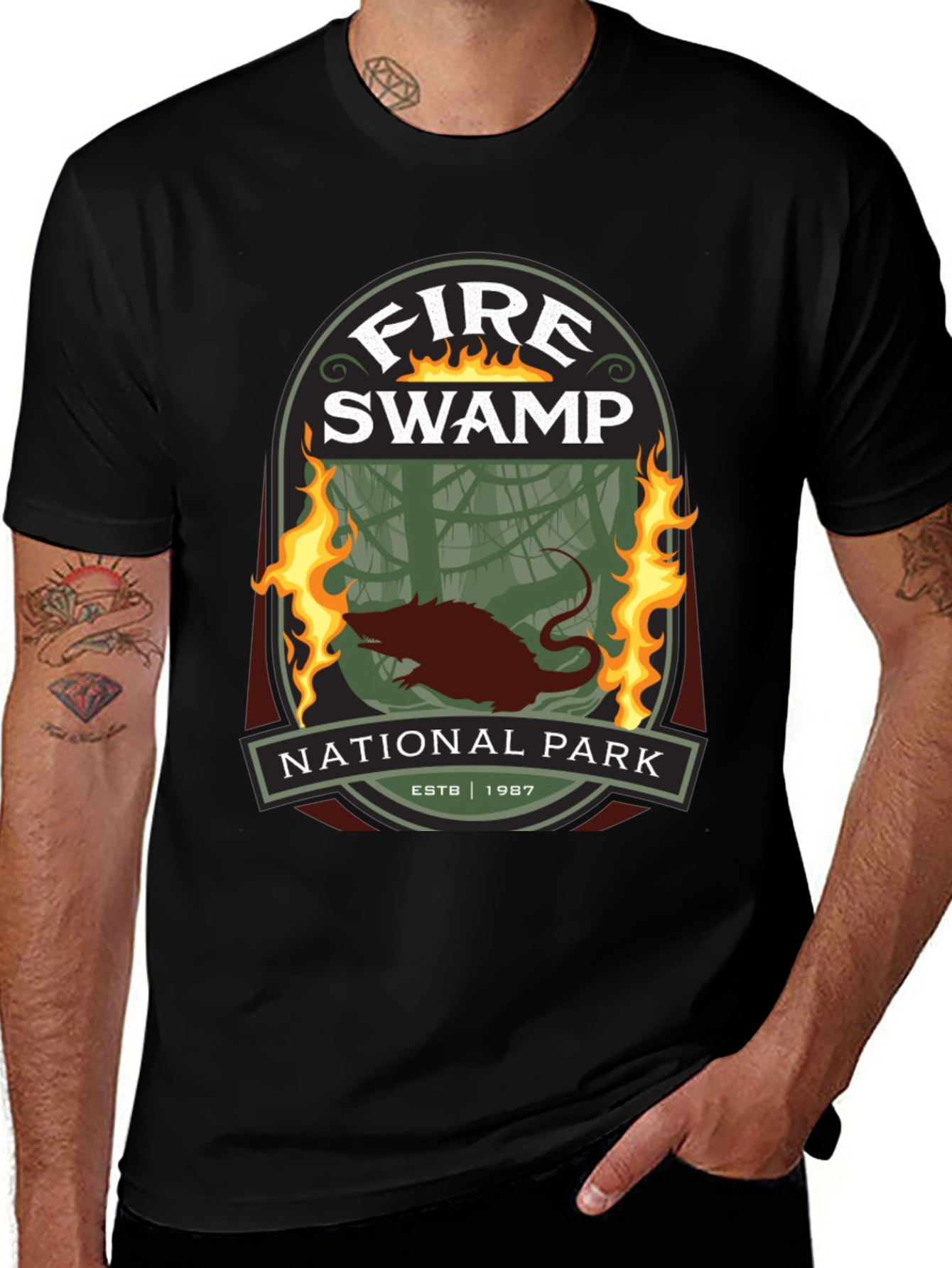 Fire Swamp National Park T-Shirt