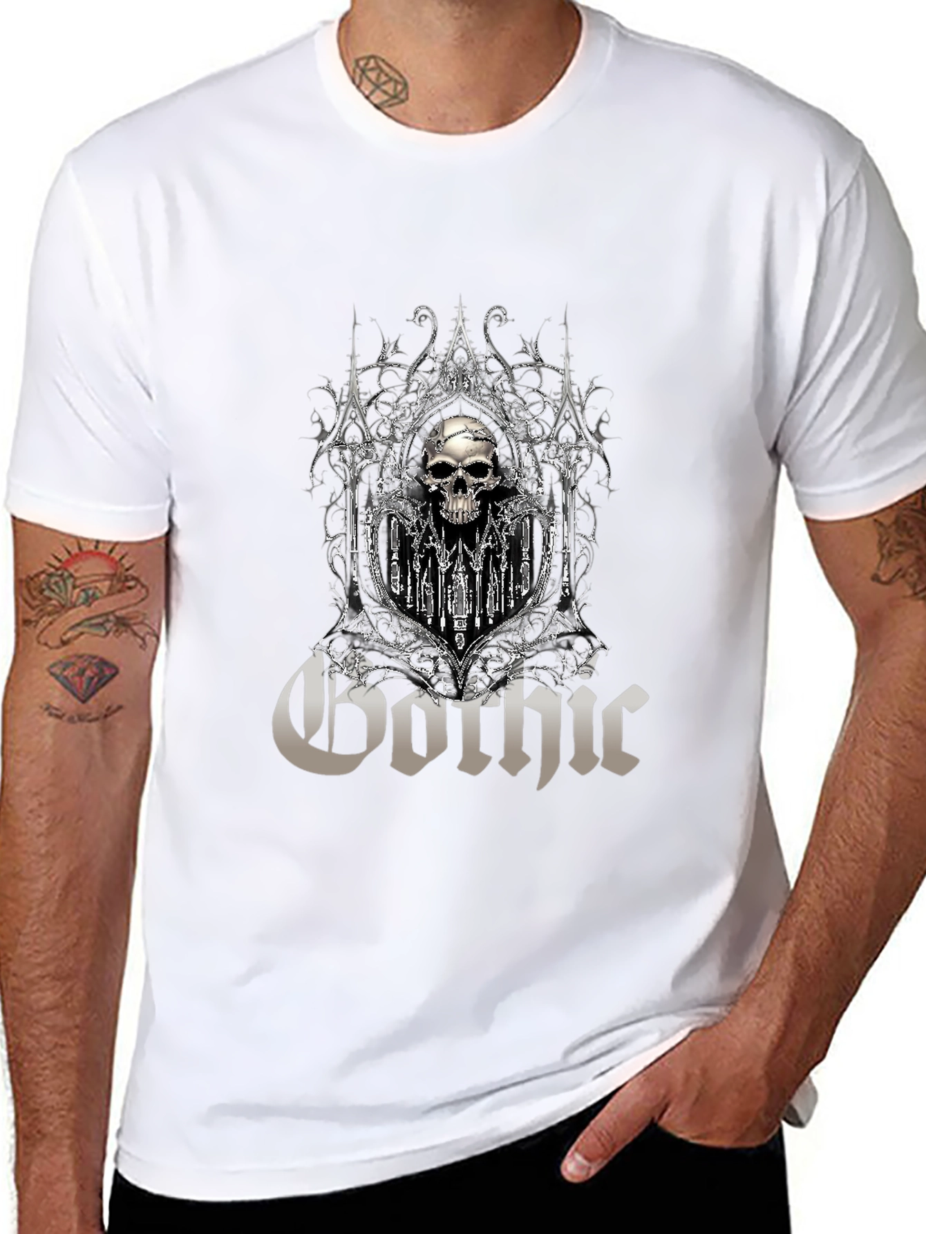 Gothic Skull T-Shirt