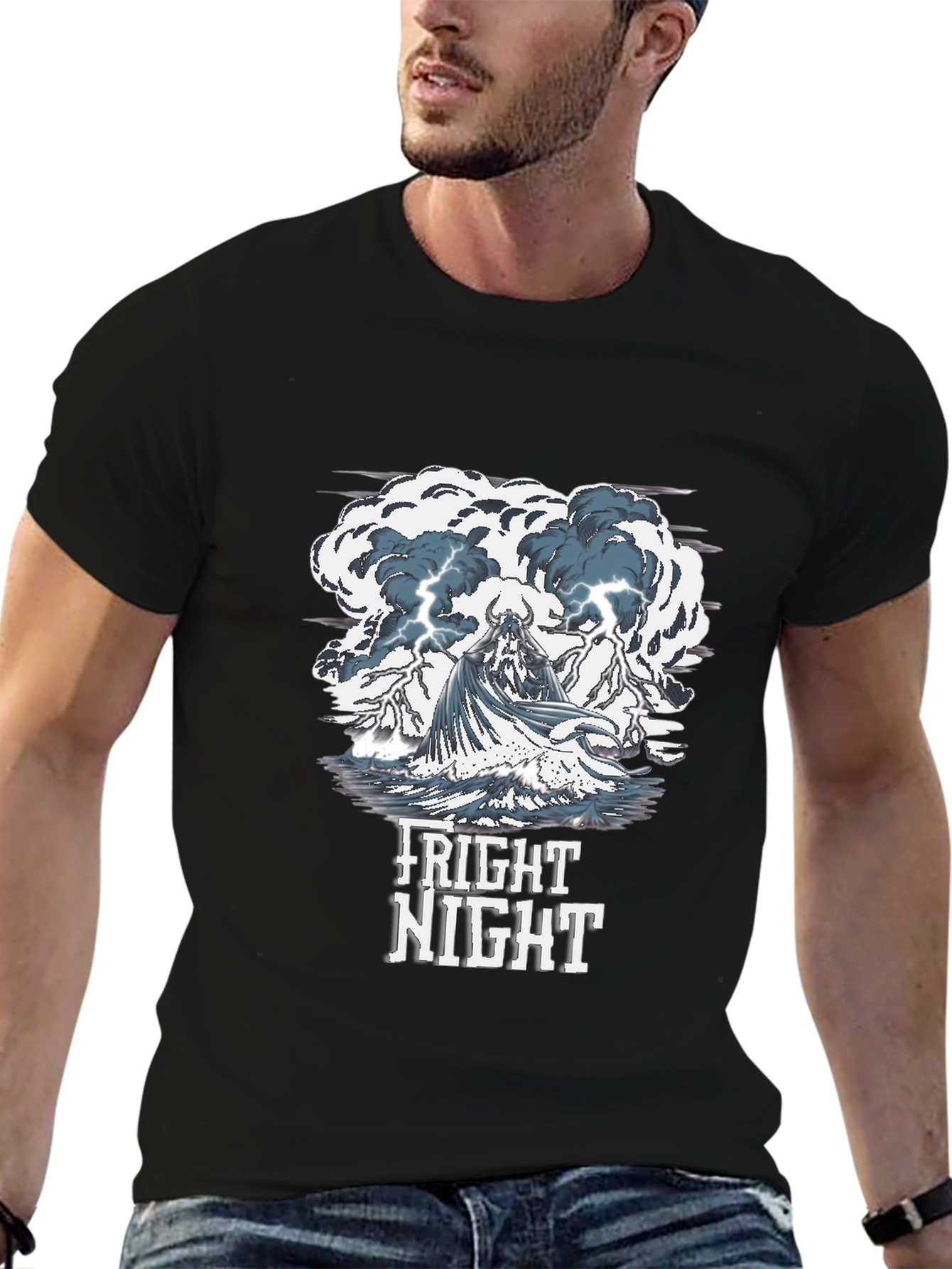 Fright Night Graphic Print T-Shirt