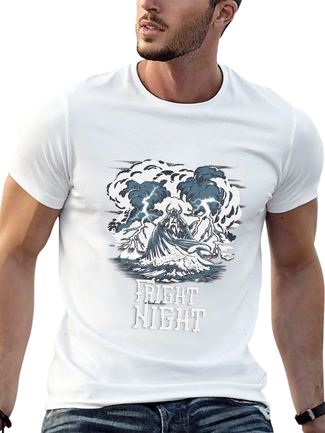 Fright Night Graphic Print T-Shirt