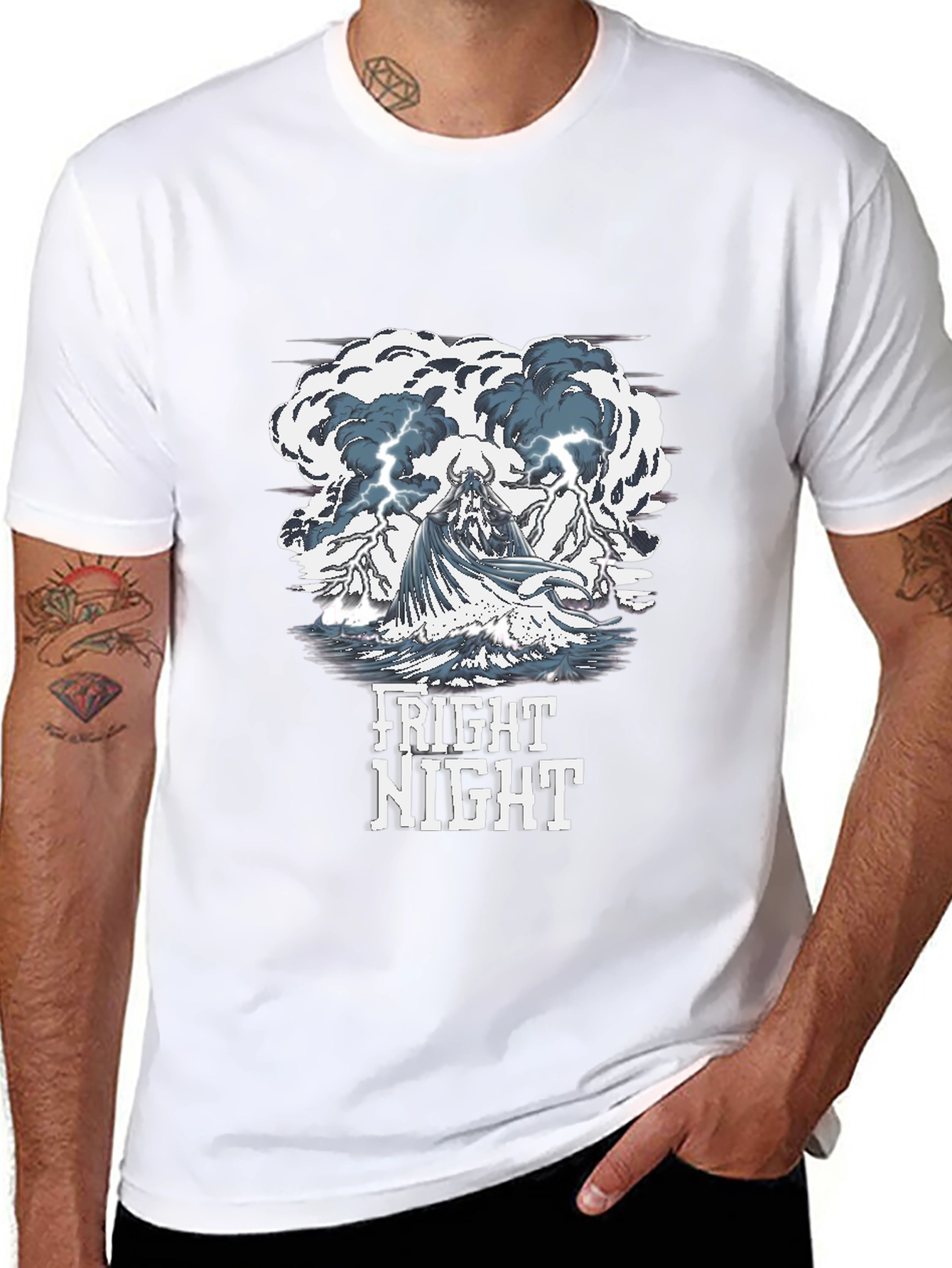Fright Night Graphic Print T-Shirt