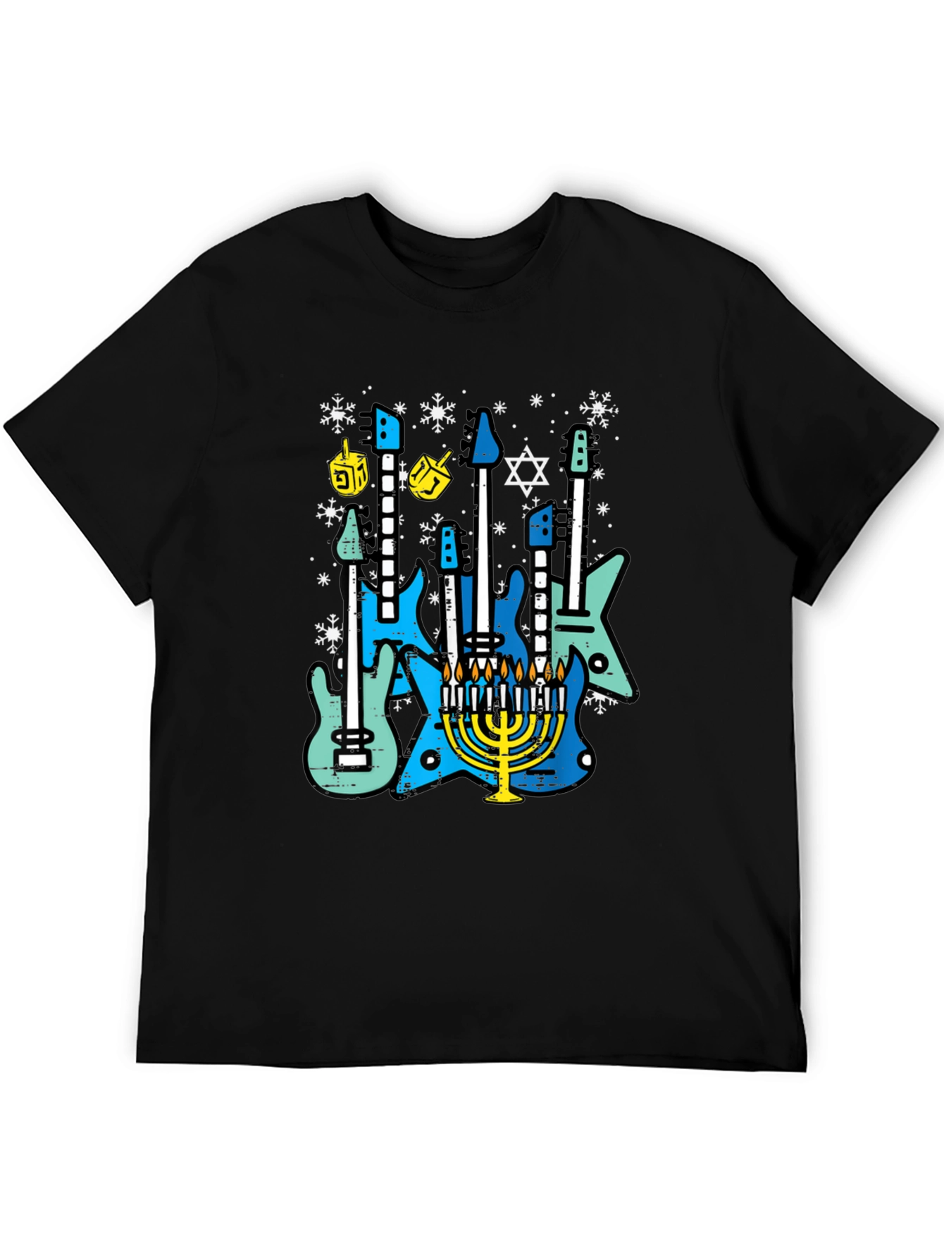 Hanukkah Guitar T-Shirt