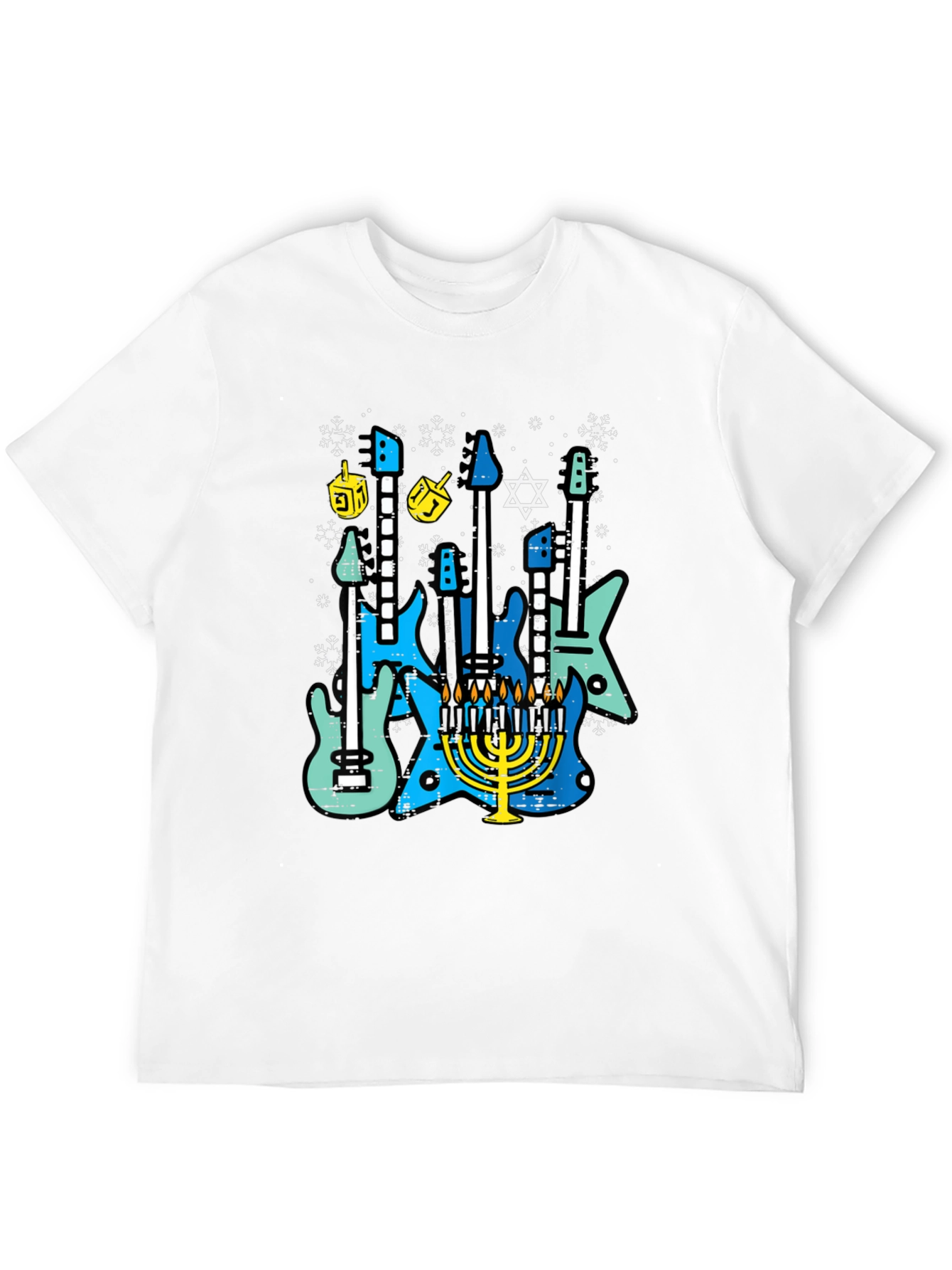 Hanukkah Guitar T-Shirt