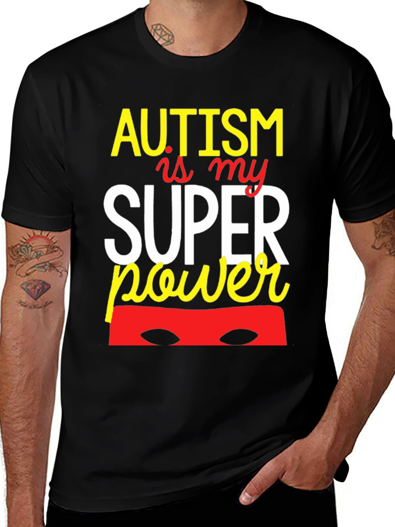 Autism Is My Superpower Graphic Tee