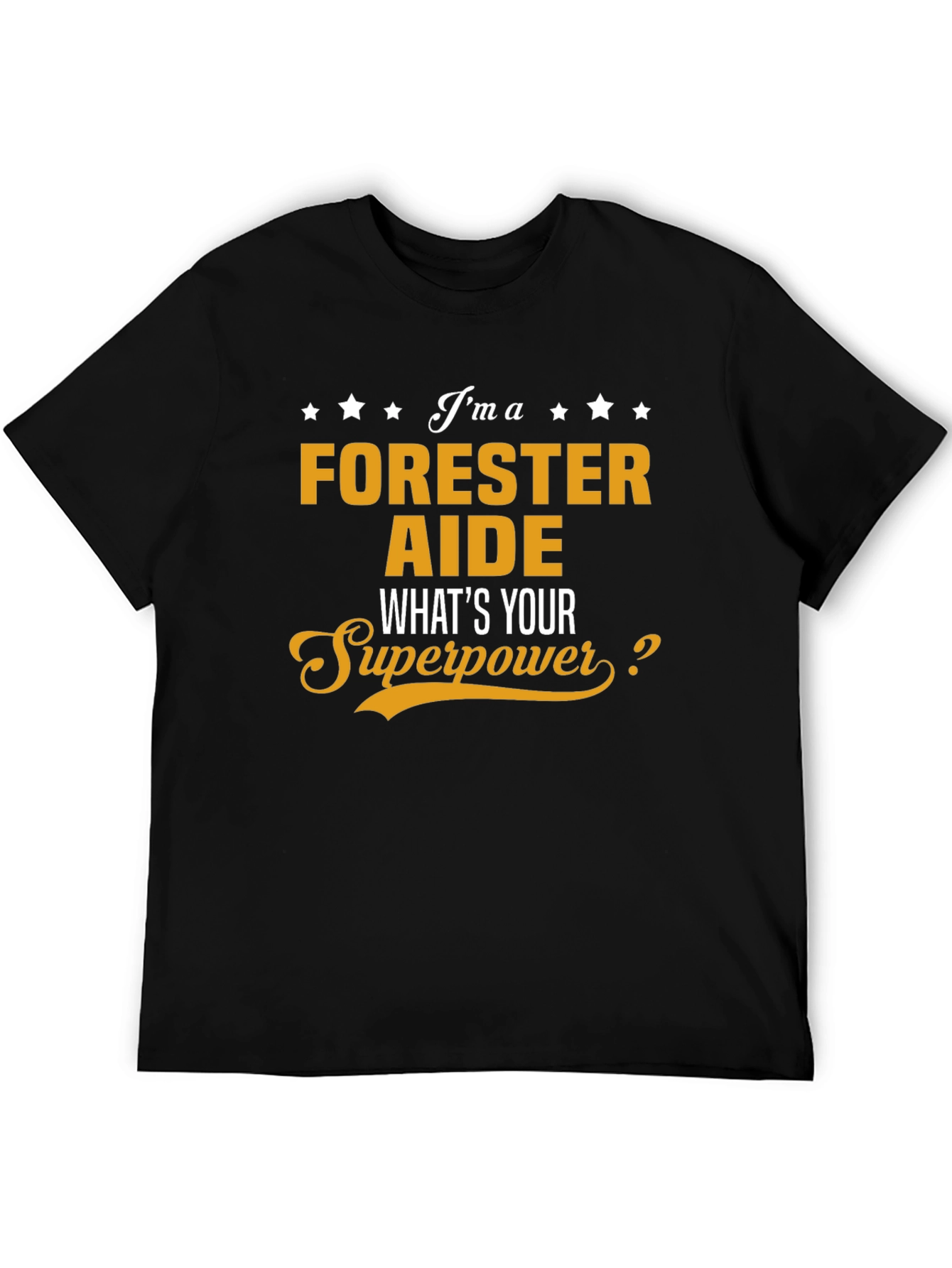 Forester Aide Superpower T-Shirt - Black