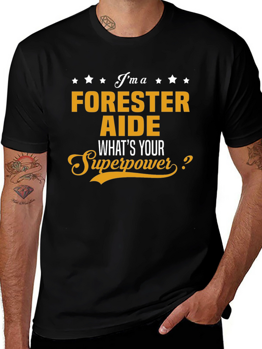 Forester Aide Superpower T-Shirt - Black